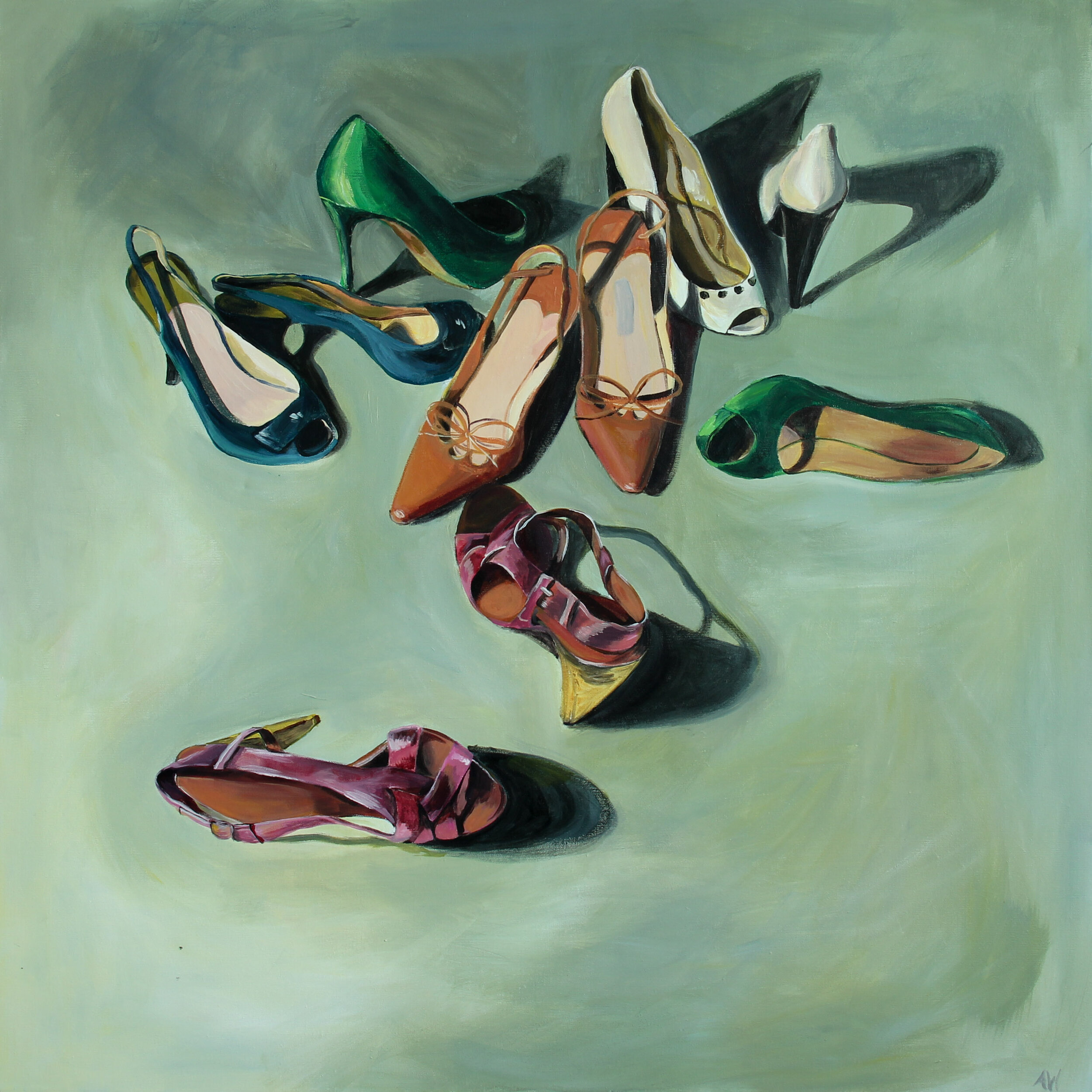 Shoes Tossed About
