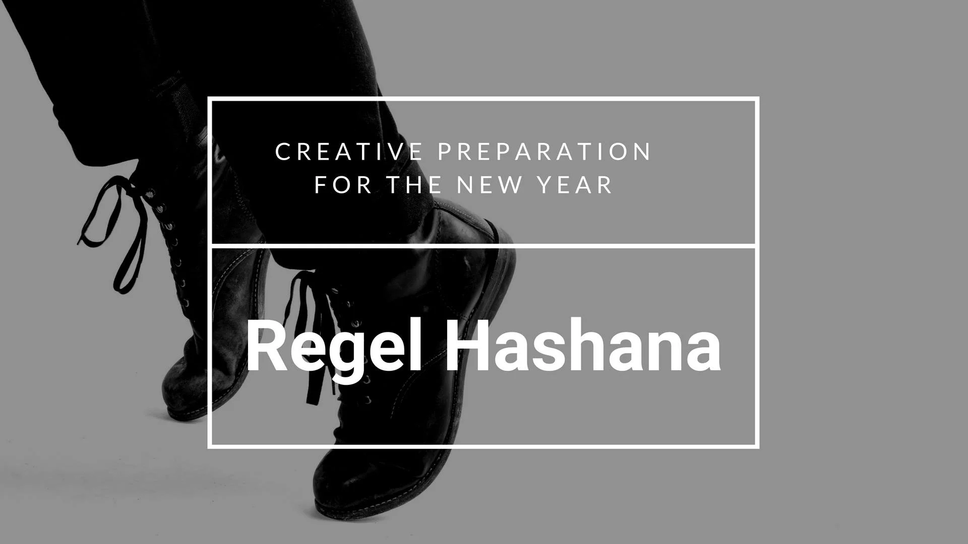 Regel Hashanah: Creative Preparation for the New Year (Hevria)