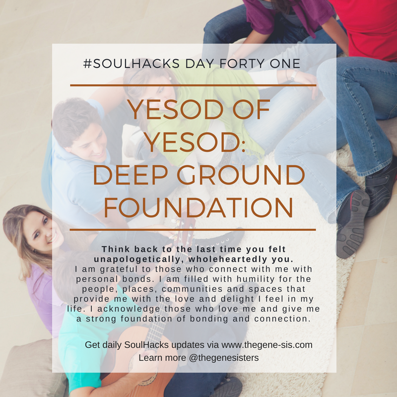 #SoulHacks: Yesod/Grounding @ CAY