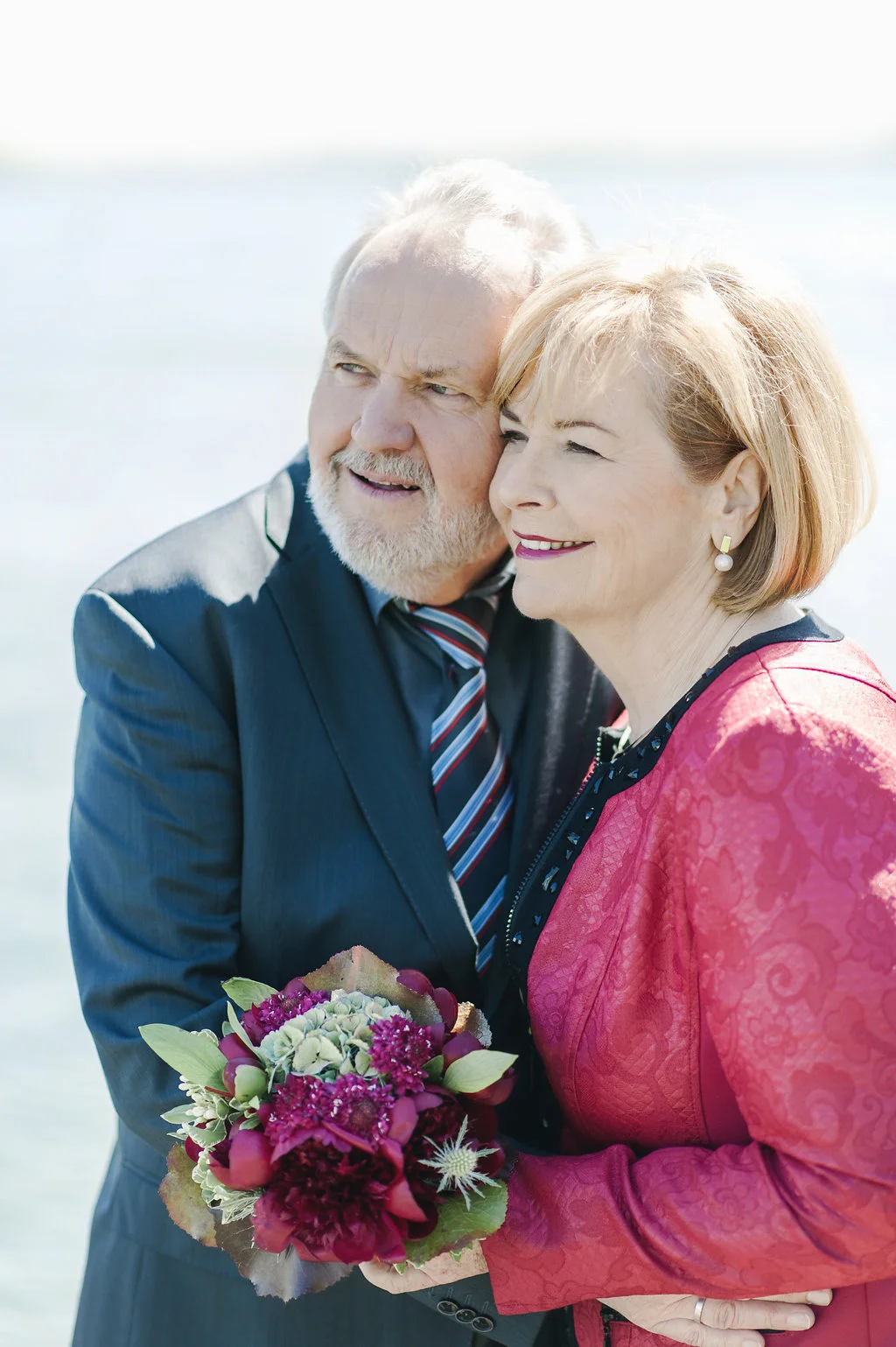 Rubinhochzeit Makeup für ältere Bräute