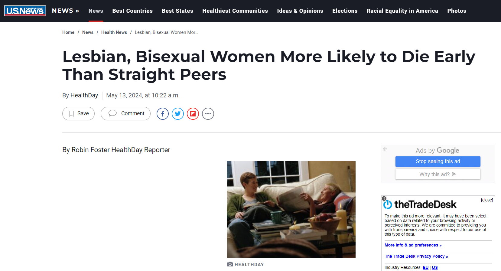 Press Release_US News_Lesbian, bisexual women more likely to die early than straight peers.PNG