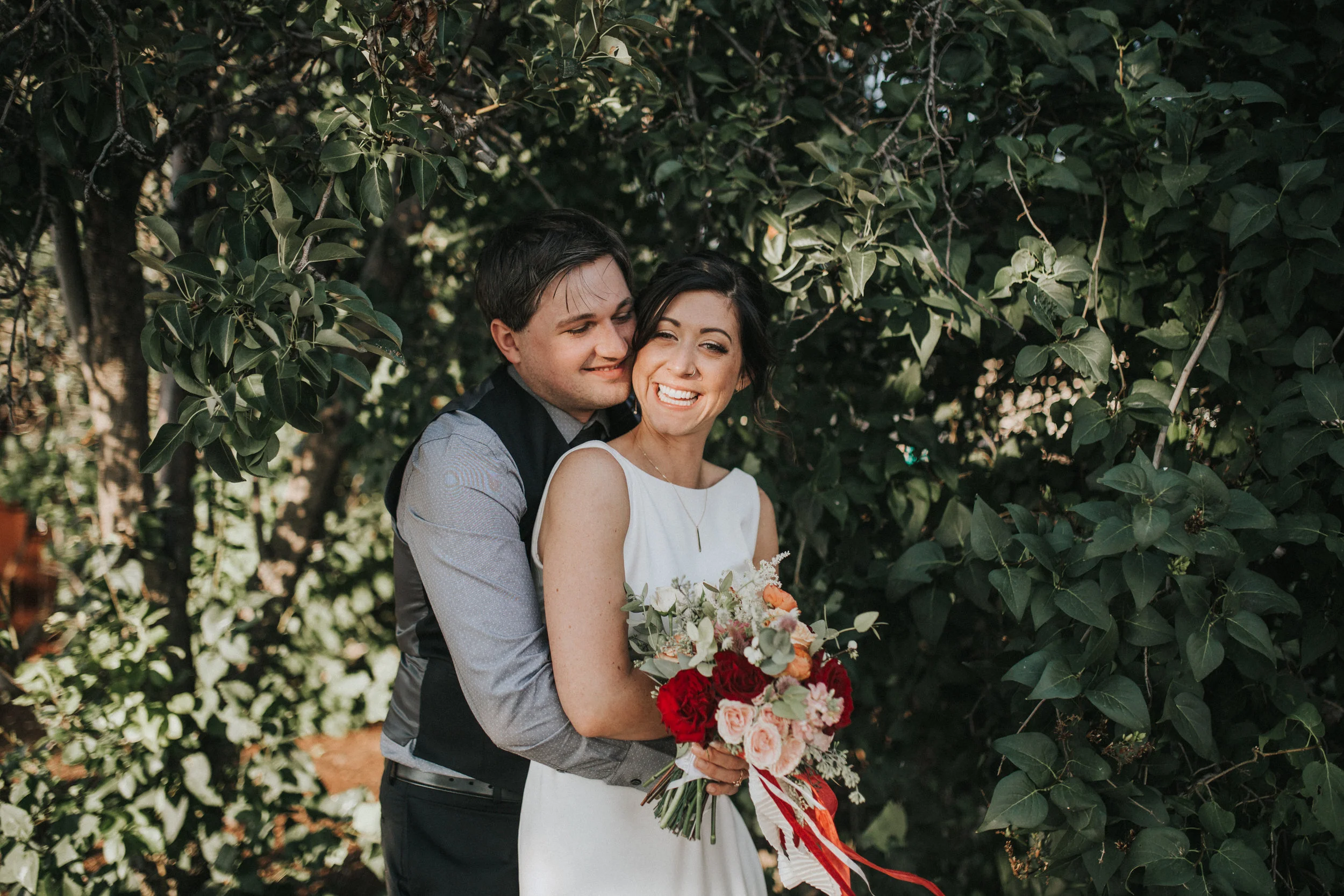 Hiring Indwell Weddings to take our wedding photos was one of the best decisions we made -- we still talk about how lucky we were to find them! Kiara was more than our wedding photographer -- she became our friend and someone I could go to with questions about anything wedding. My husband and I had never been in front of a camera before and she made us feel so comfortable and really was able to capture us as a couple naturally. She goes above and beyond for her clients and her passion for photography and sentimental nature showed in our interactions and in our photos. If you're looking for an intimate, personable, and beautiful wedding photography experience, I would 15/10 recommend Indwell Weddings. Shelby & Garrett , September 2017