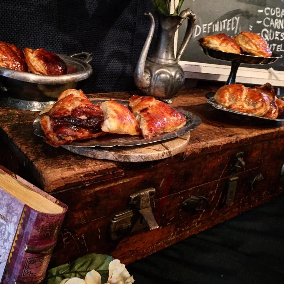 "Love the sweet outer shell of puff pastry"