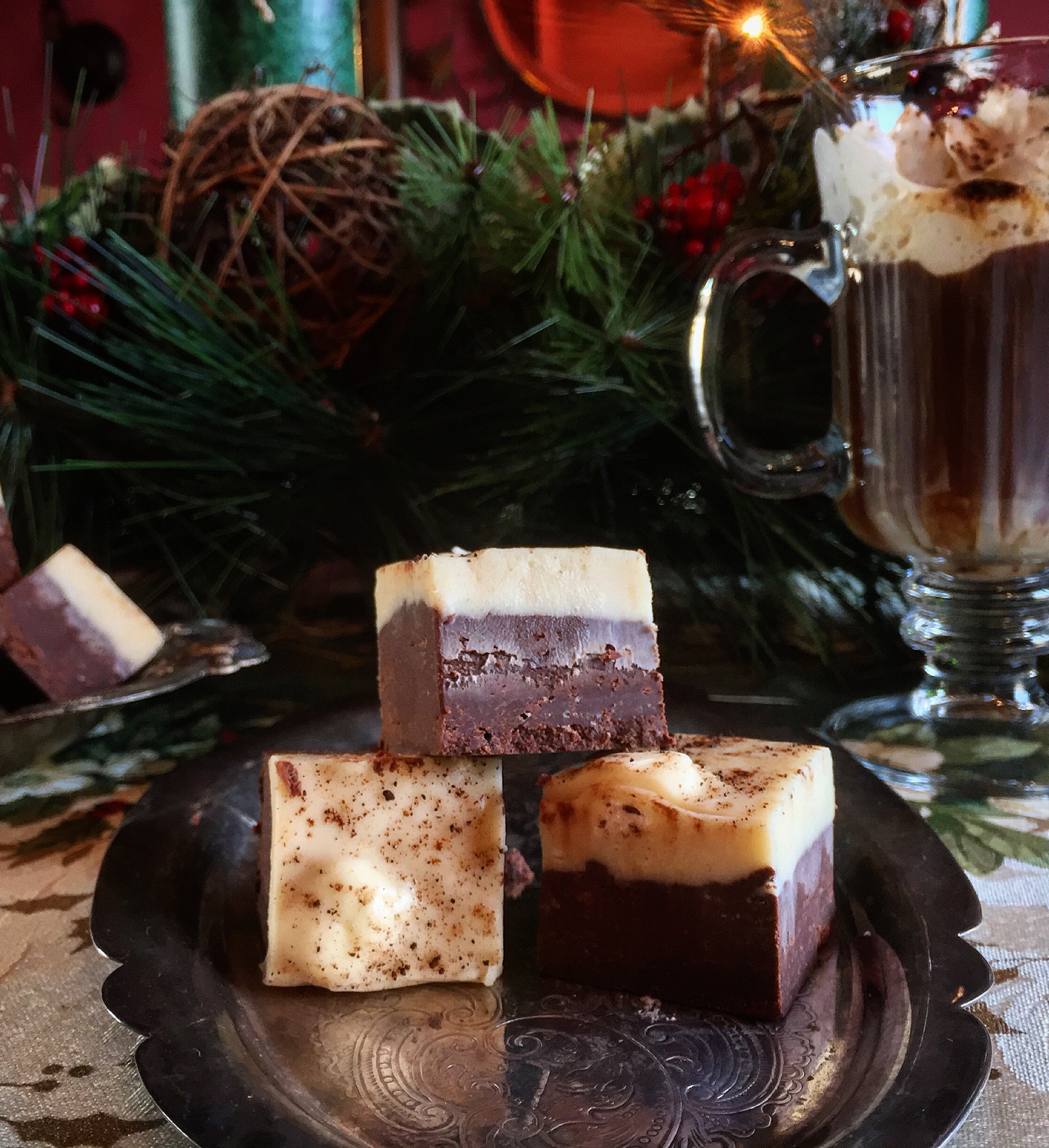 "Decadent Whiskey Fudge"