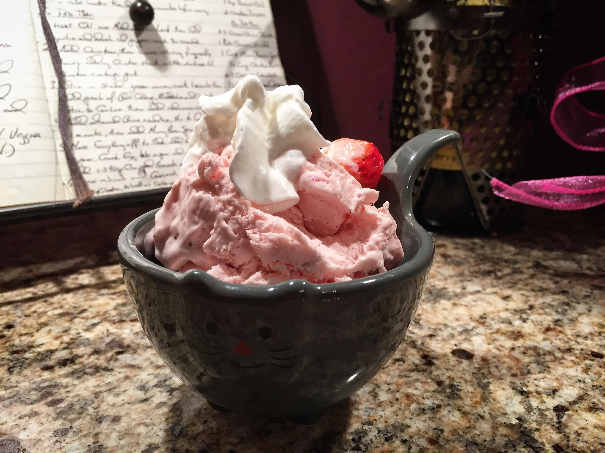 "Strawberry Shakeology Gelato"