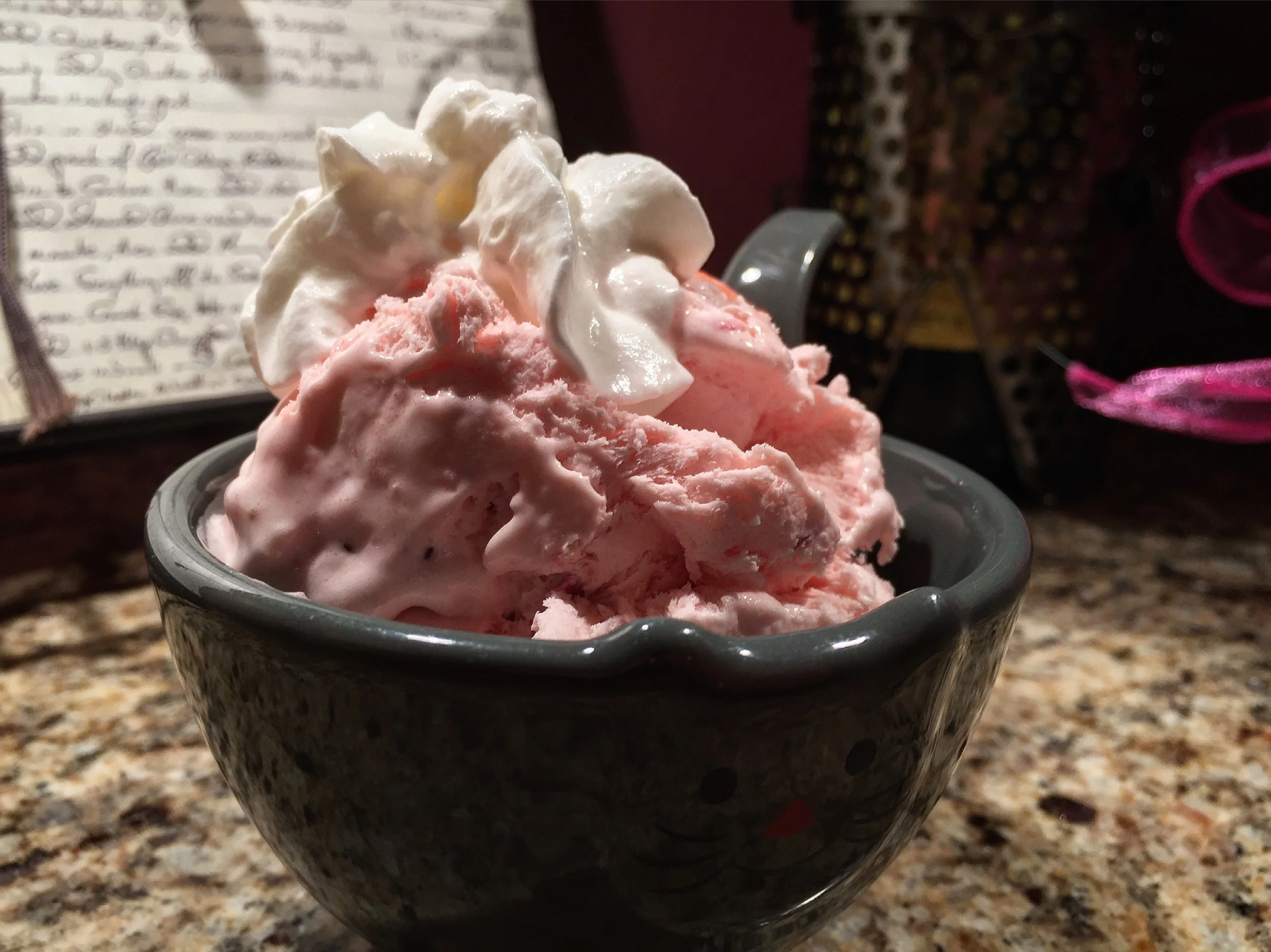 "Strawberry Shakeology Gelato"