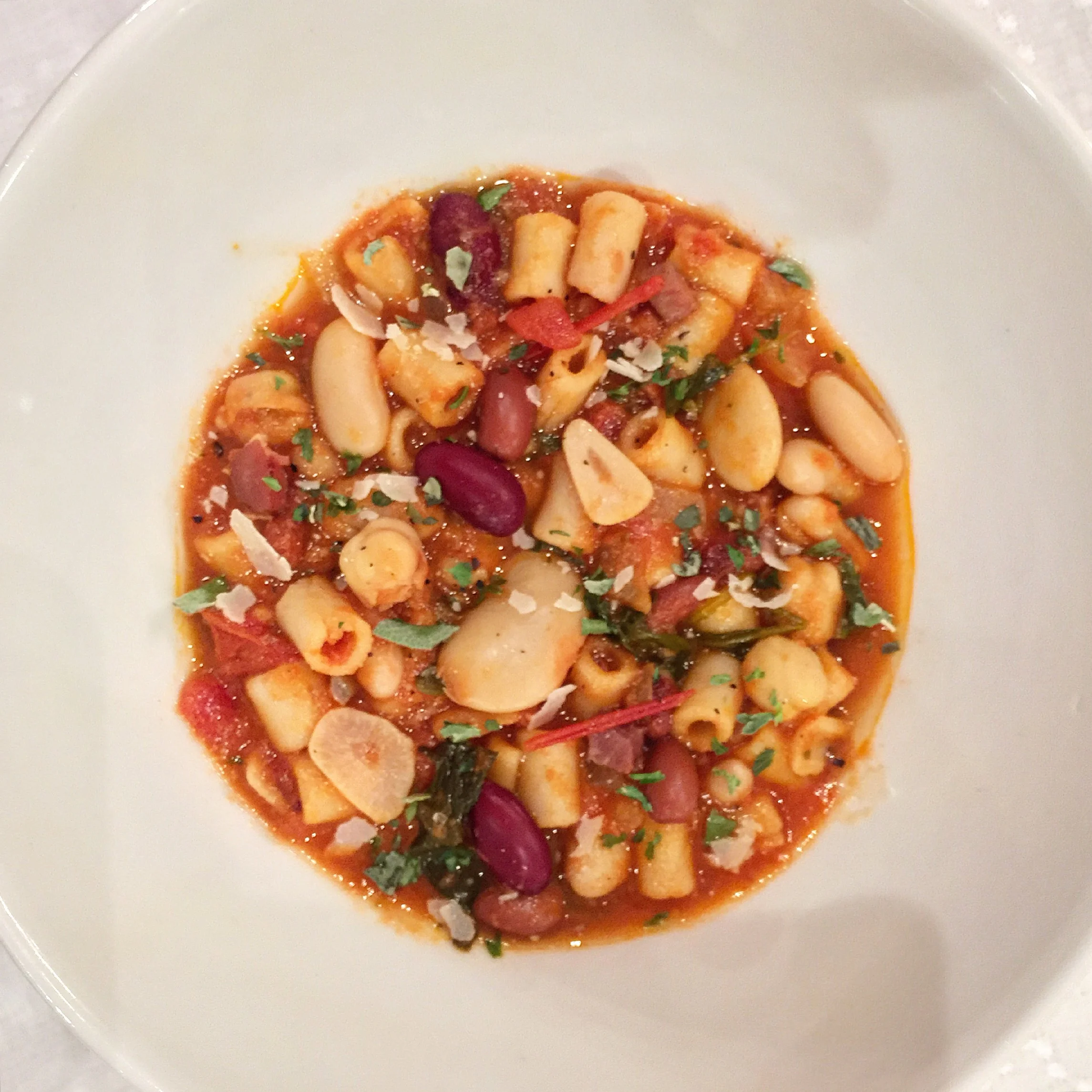 "Italian Pasta & Bean Soup"