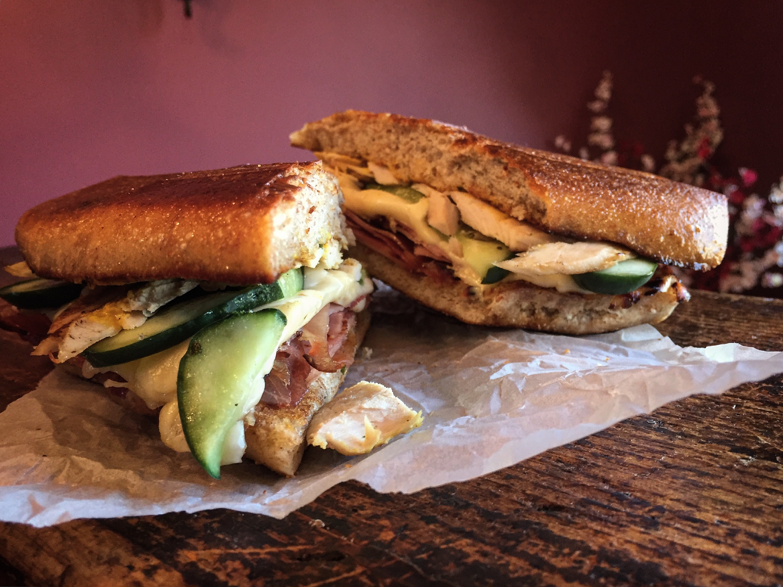 "Cuban Pressed Sandwich"