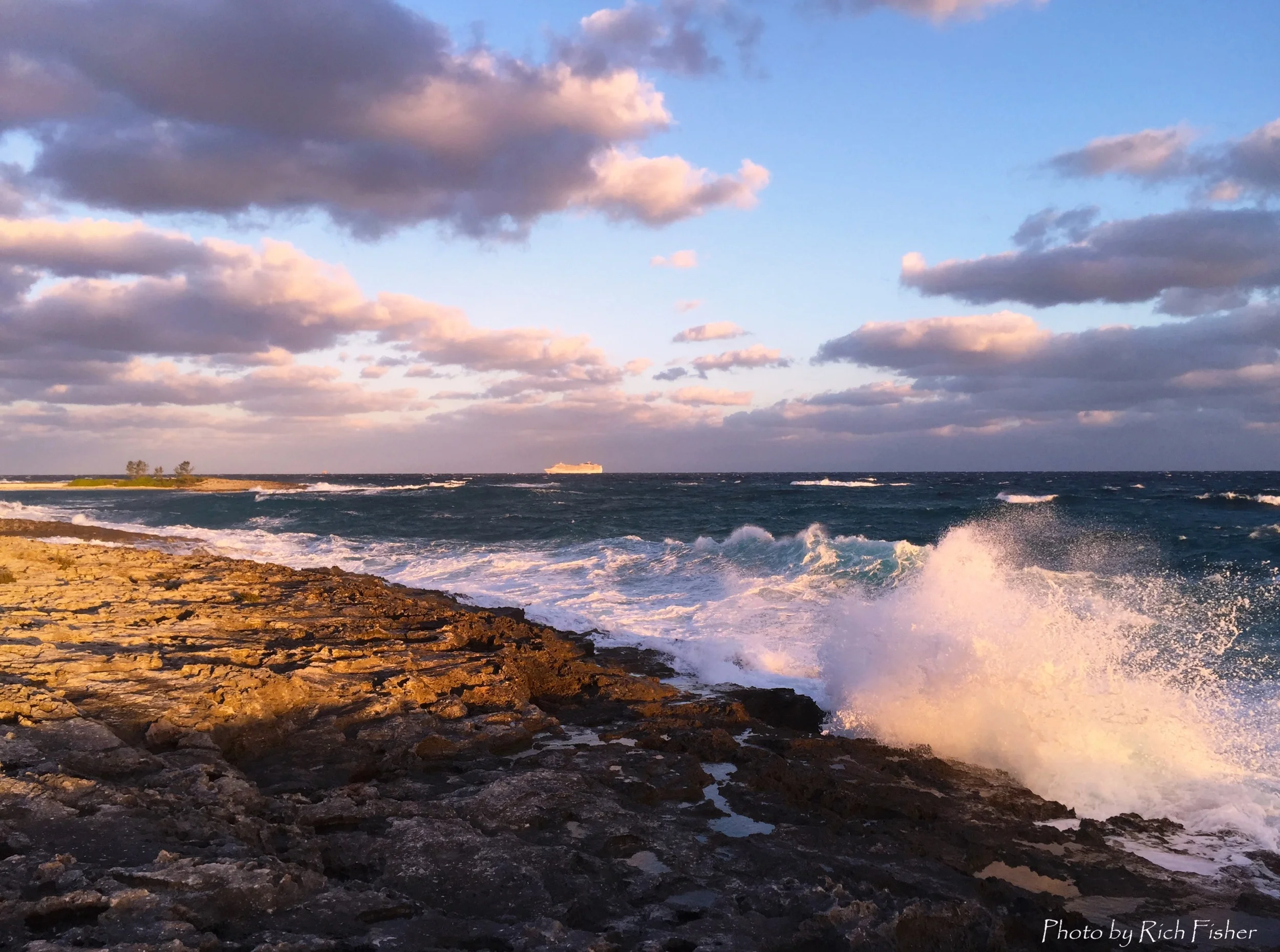"Waves Breaking Along the Florida Gulf"