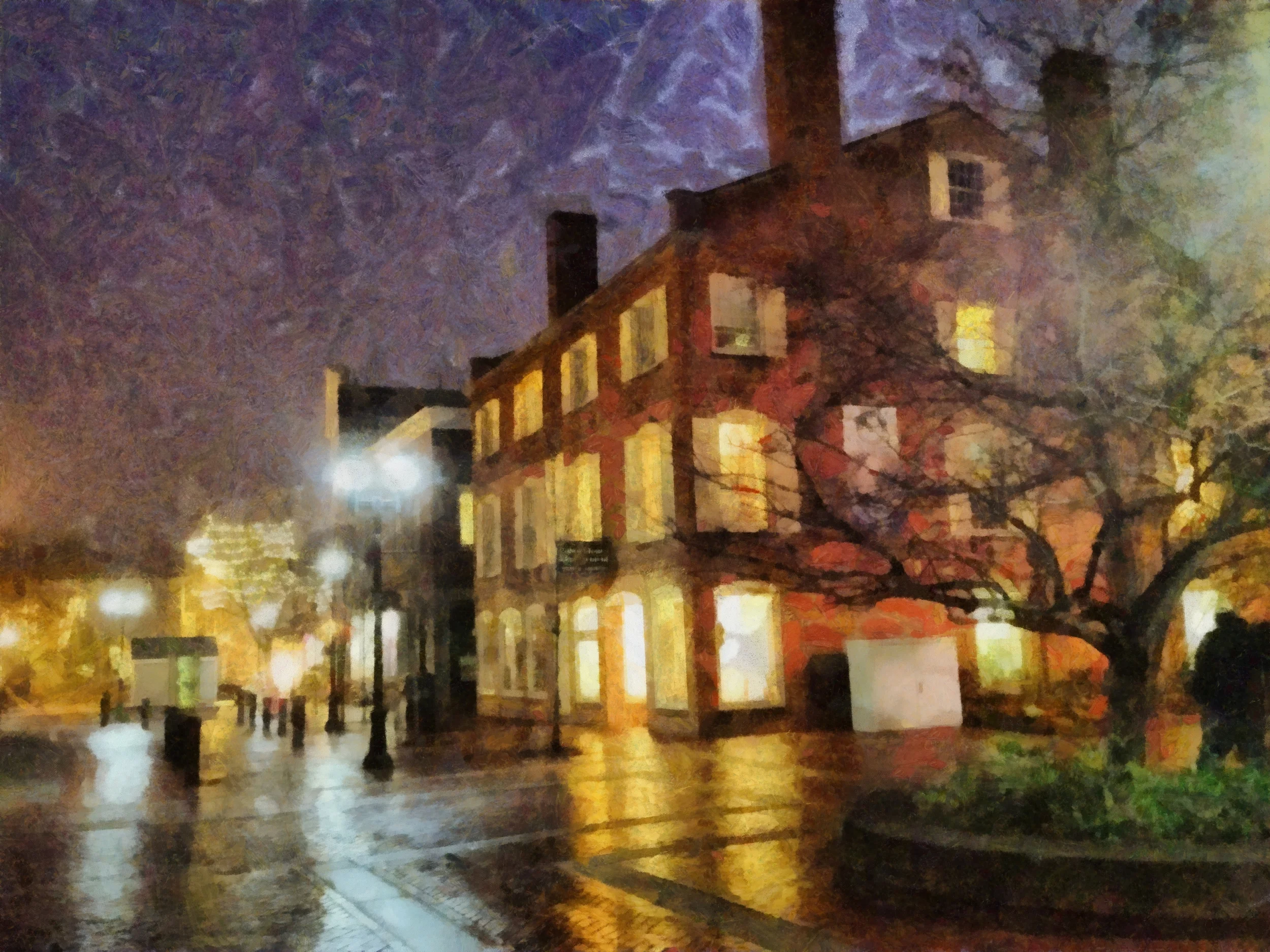 "Streets of Salem in Fall"