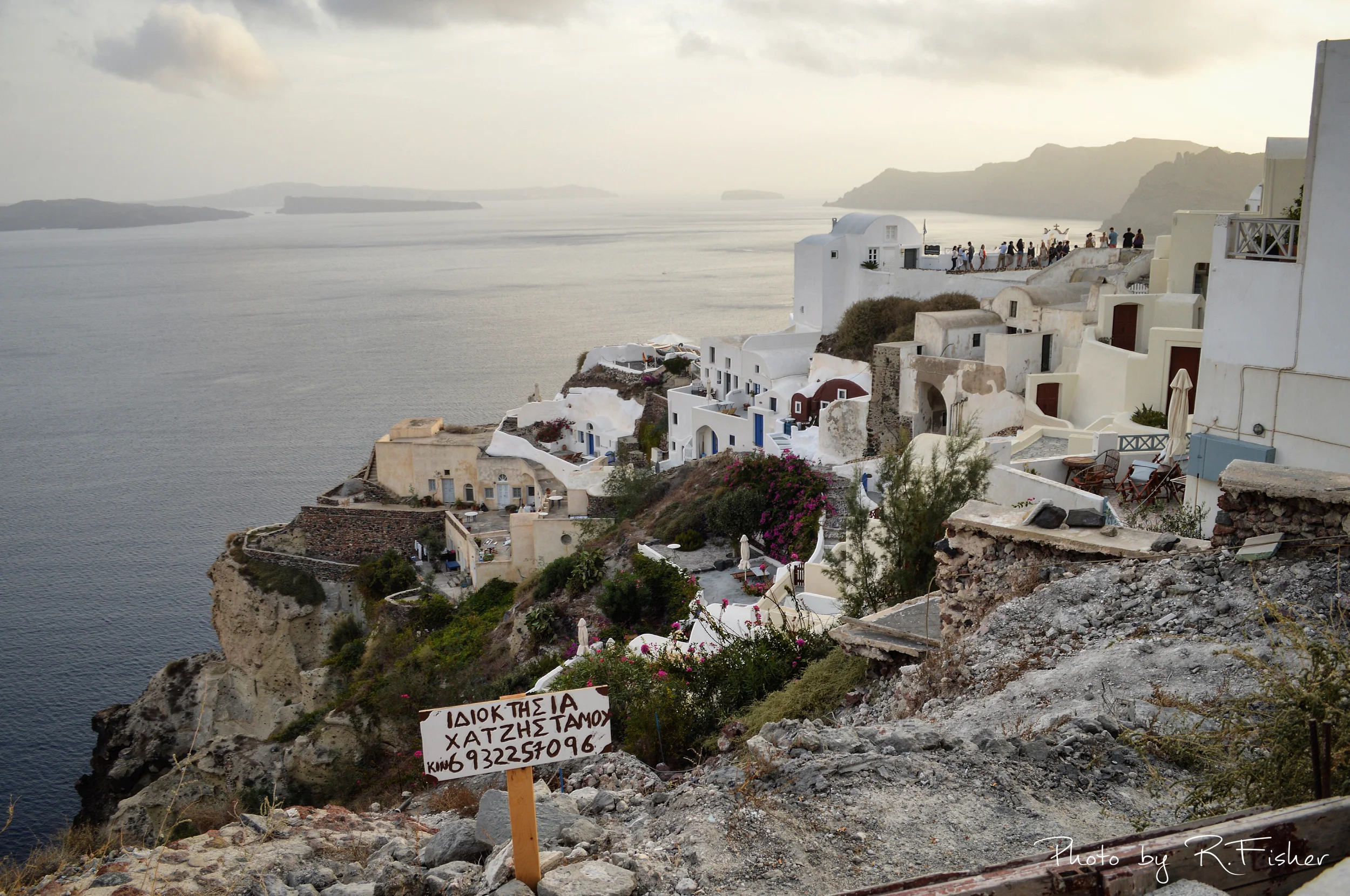 "Oia at Sunset"