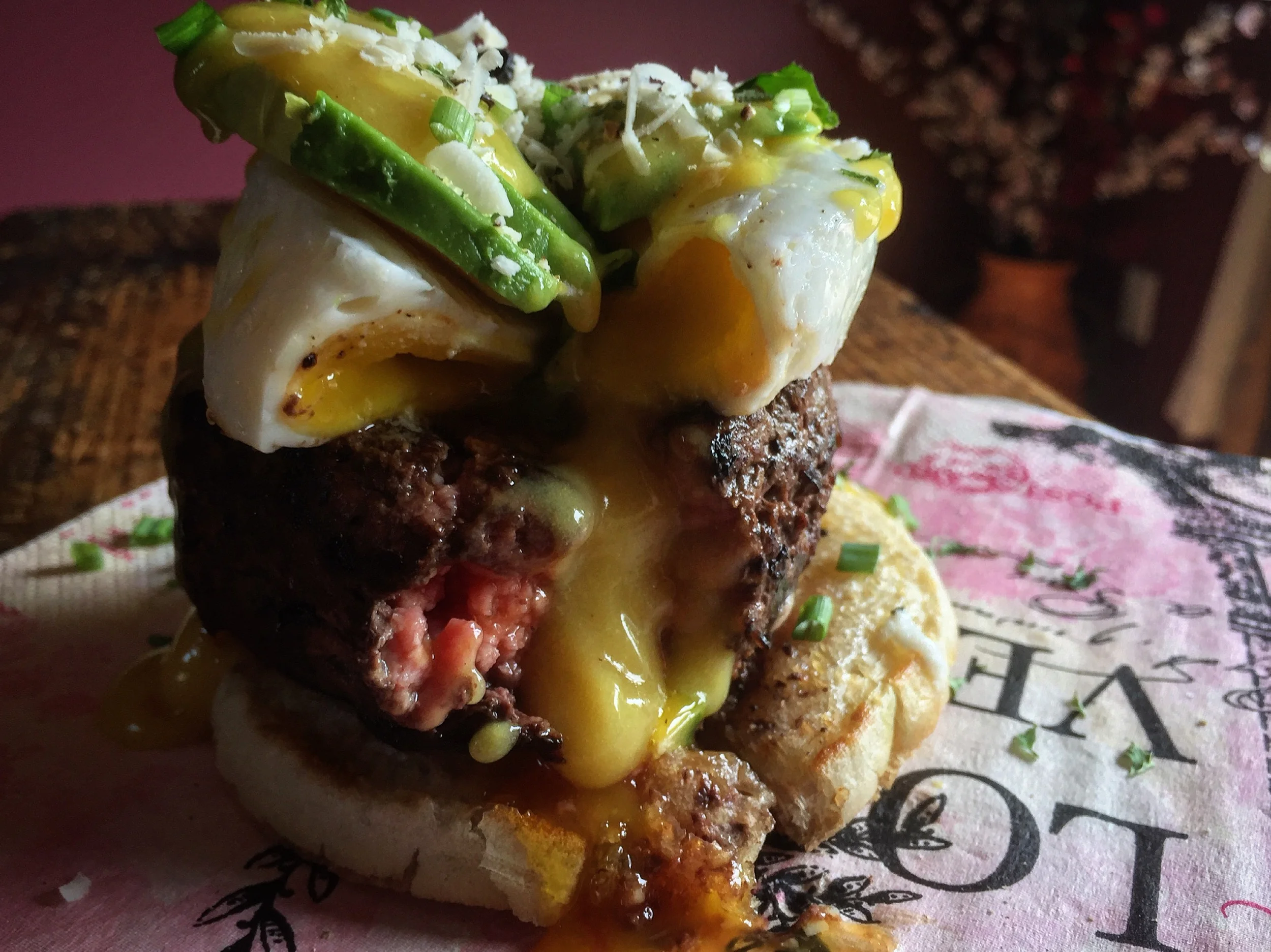 "Like my Burger on the rare side but you can cook to liking"