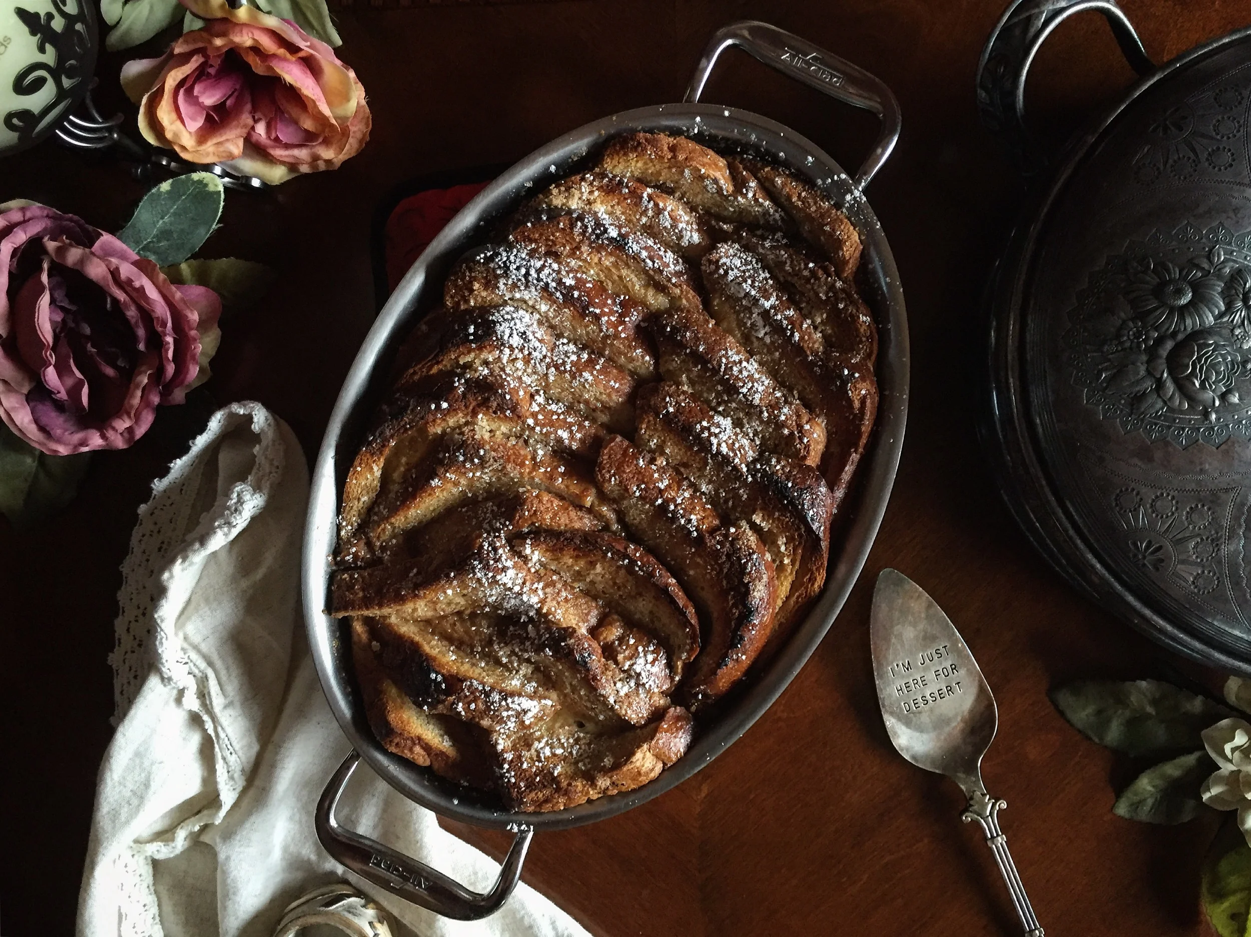 "Sweet & Spicy Sliced French Toast" 