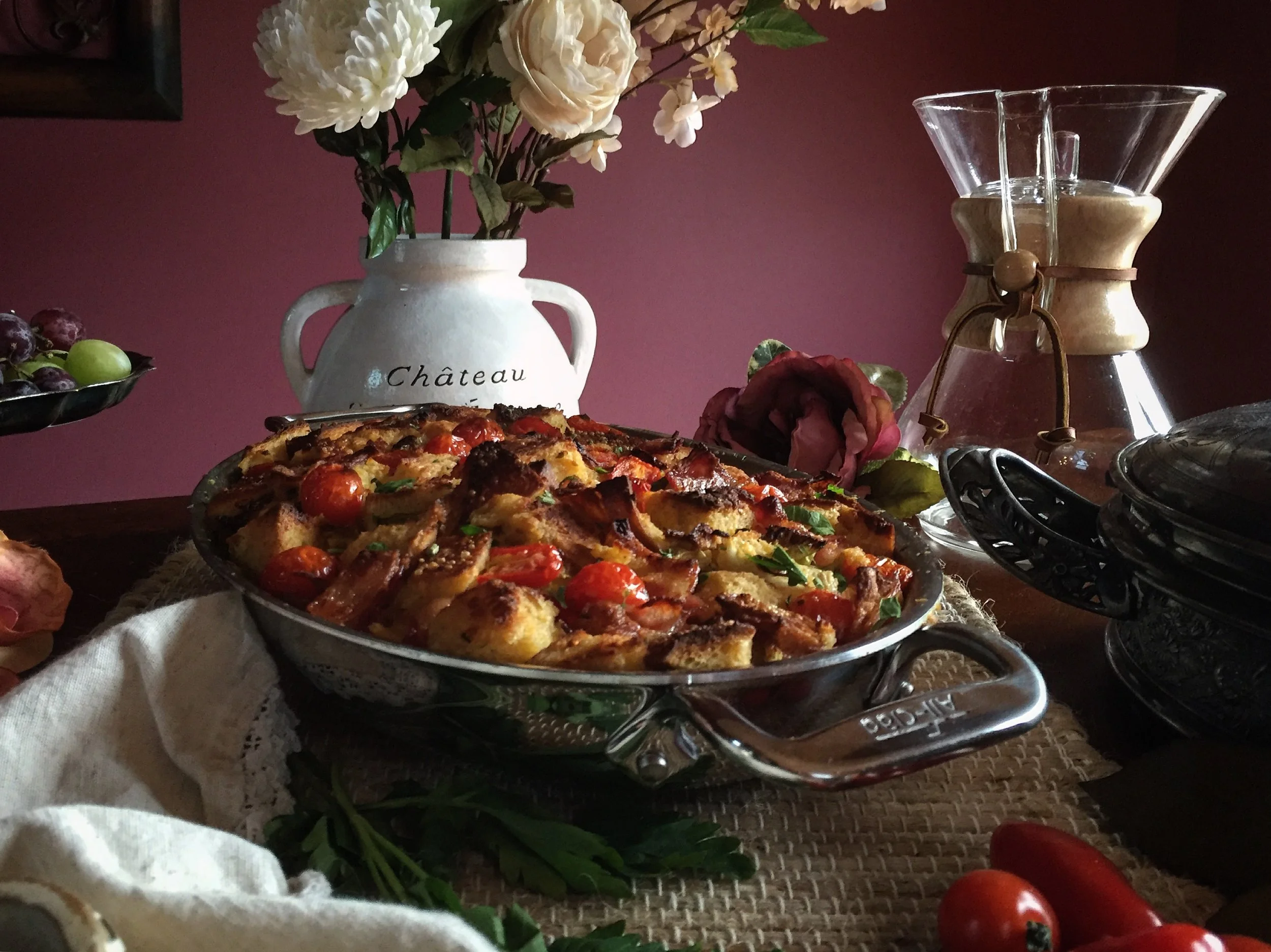"Sourdough BLT Casserole"