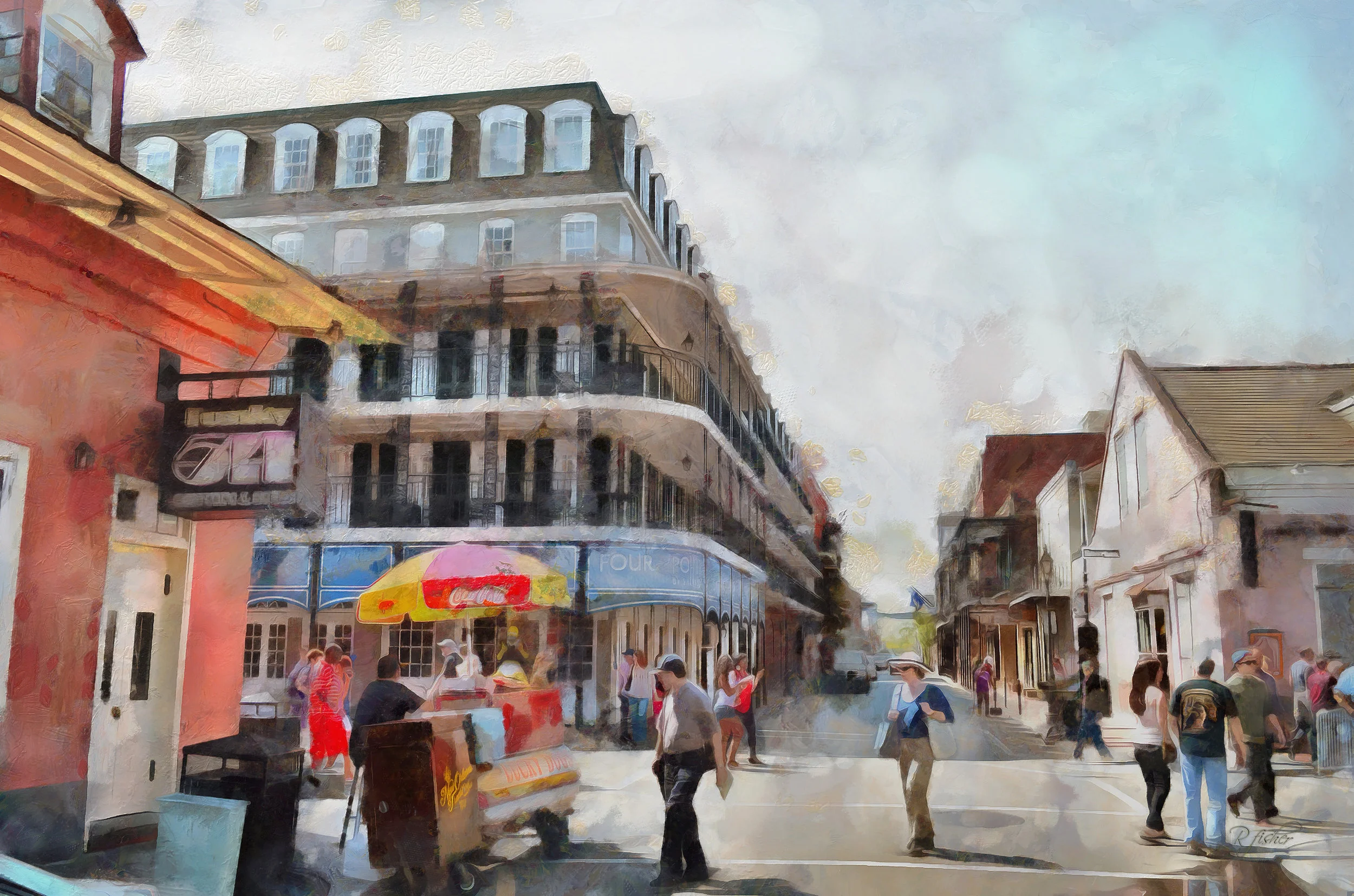 "Blues on Bourbon" by R.Fisher