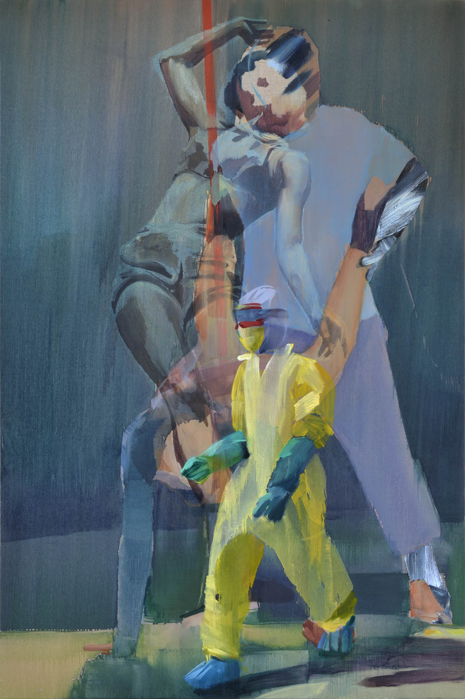   Untitled,  2015, &nbsp;oil on canvas, 144 x 96cm. Private collection, UK 