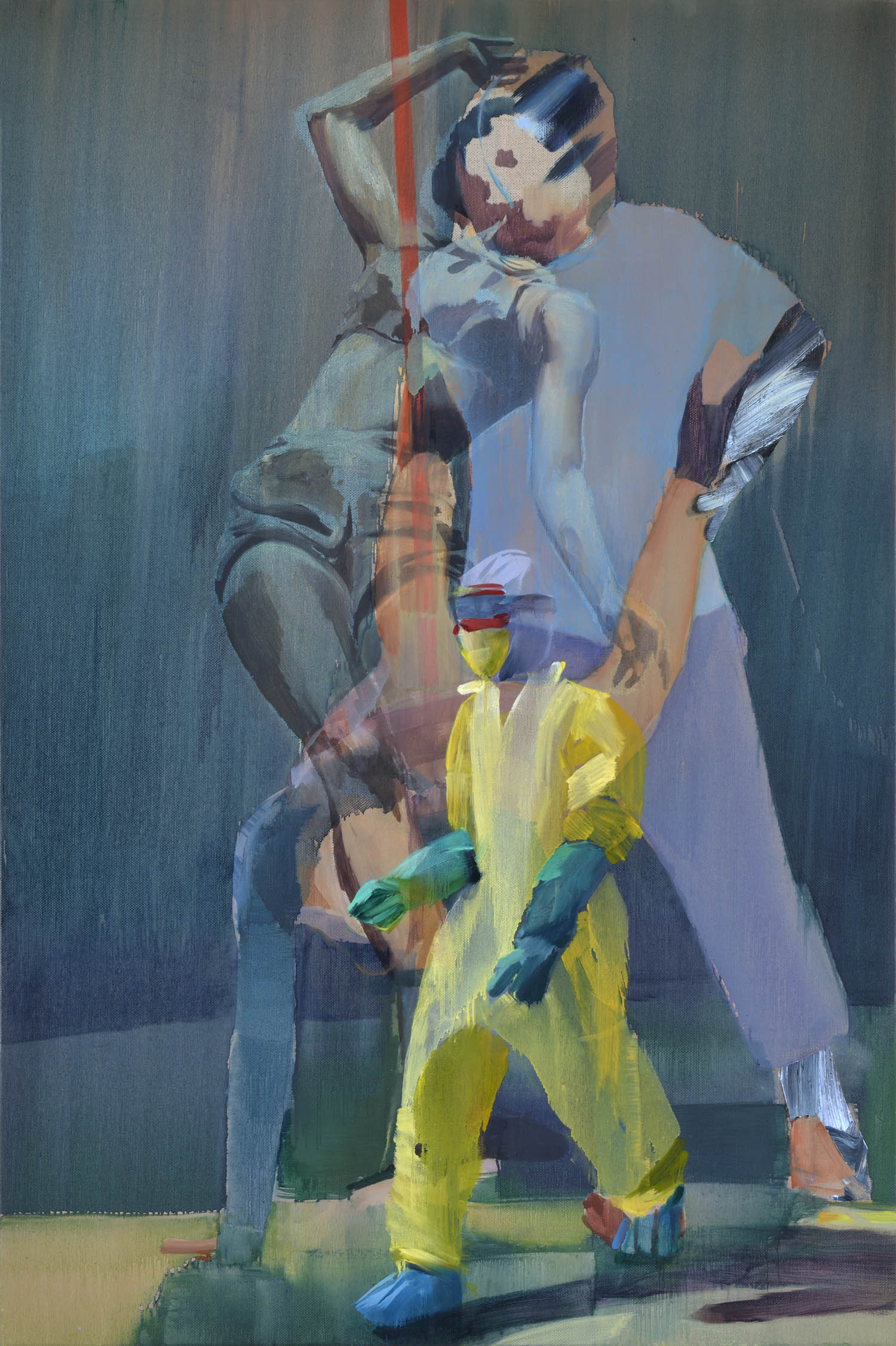 Untitled, 2015, oil on canvas, 144 x 96cm. Private collection, UK