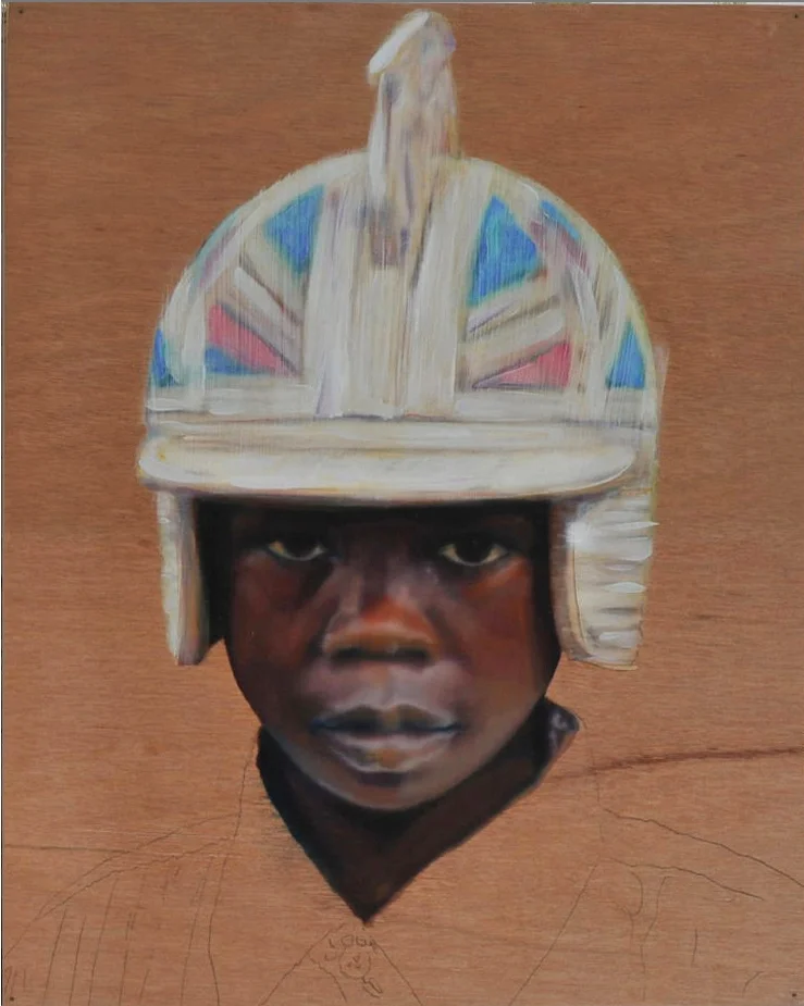 Untitled , 2009, oil on wood, 65 x 50cm. Private collection, France