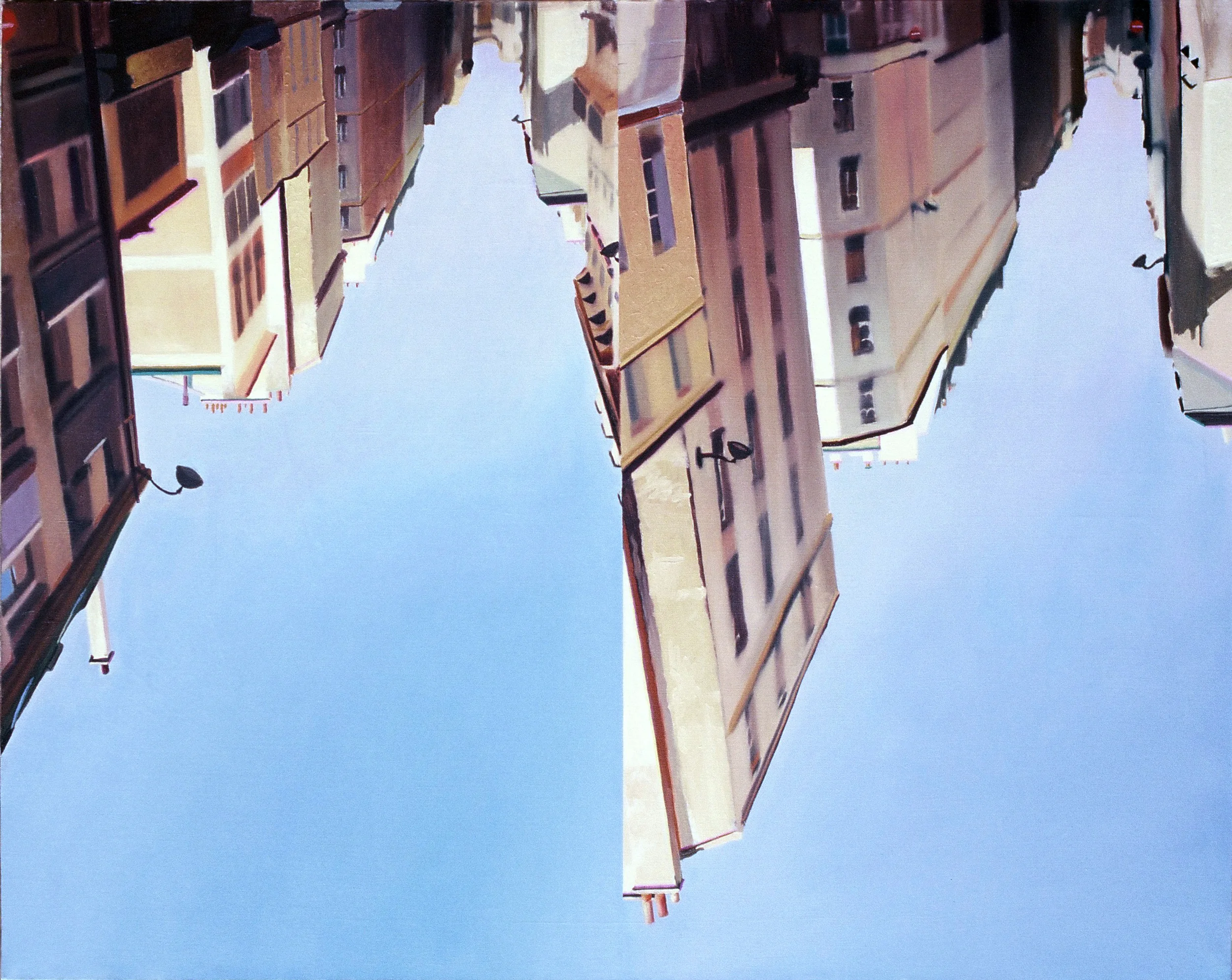 Untitled (Le Mont Analogue) , 1999, oil on canvas, 114 x 146cm. Private collection, France