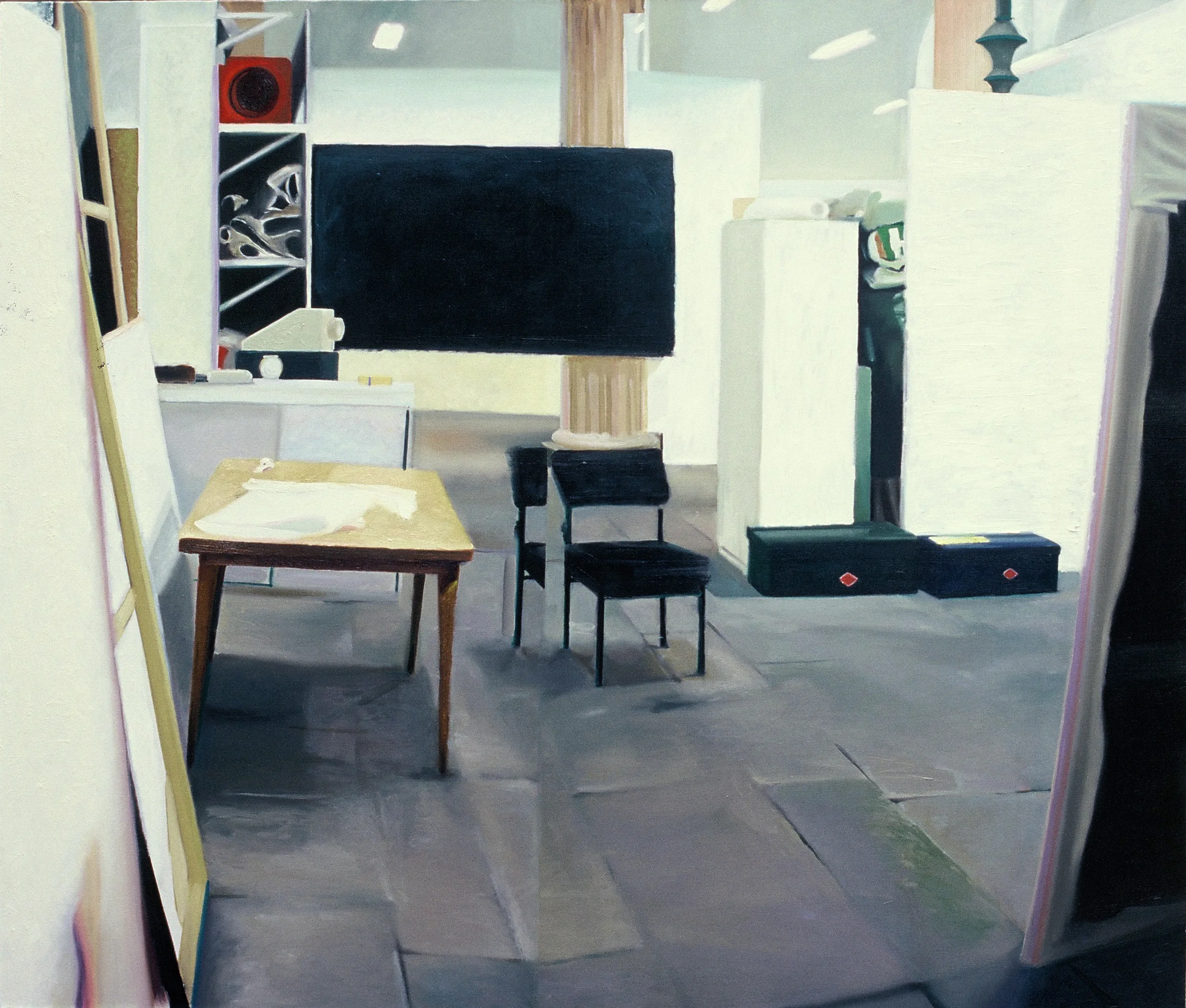 Tableau Noir , 1999, oil on canvas, 153 x 183cm. Private collection, USA