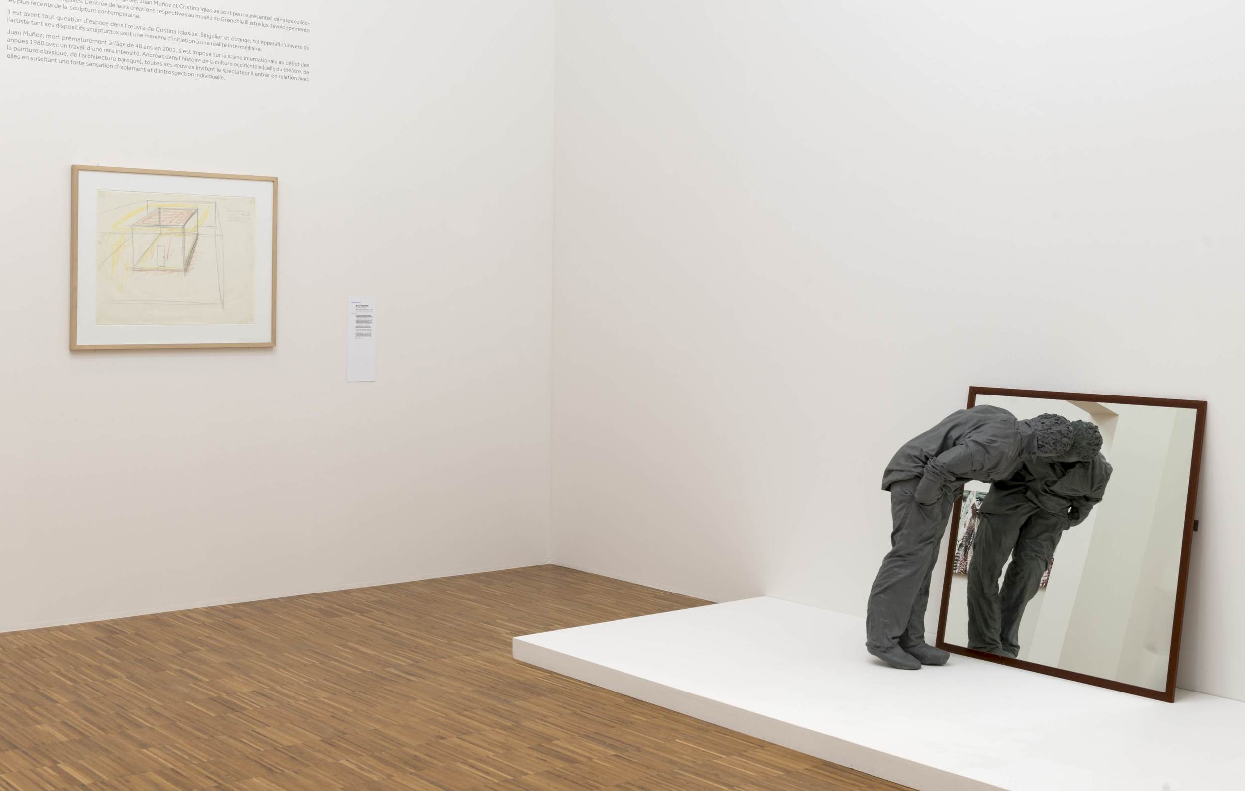   De Picasso à Warhol , Une Décennie d'Acquisitions, Musée de Grenoble (FR)&nbsp;2015. Curator Guy Tosatto.&nbsp;Artists in view: Bruce Nauman, Juan Munoz 