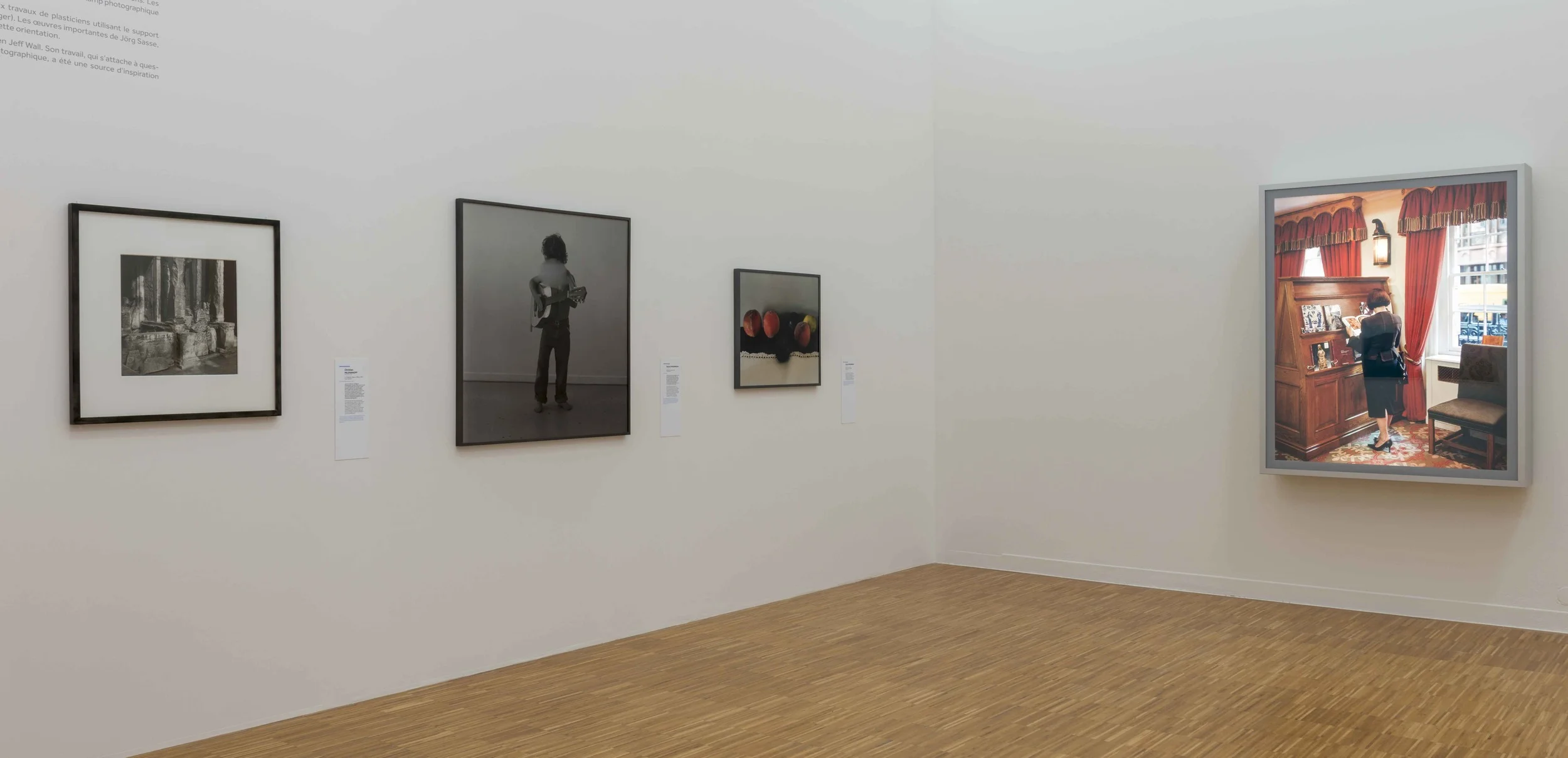 De Picasso à Warhol , Une Décennie d'Acquisitions, Musée de Grenoble (FR) 2015. Curator Guy Tosatto. Artists in view: Patrick Faigenbaum, Jeff Wall
