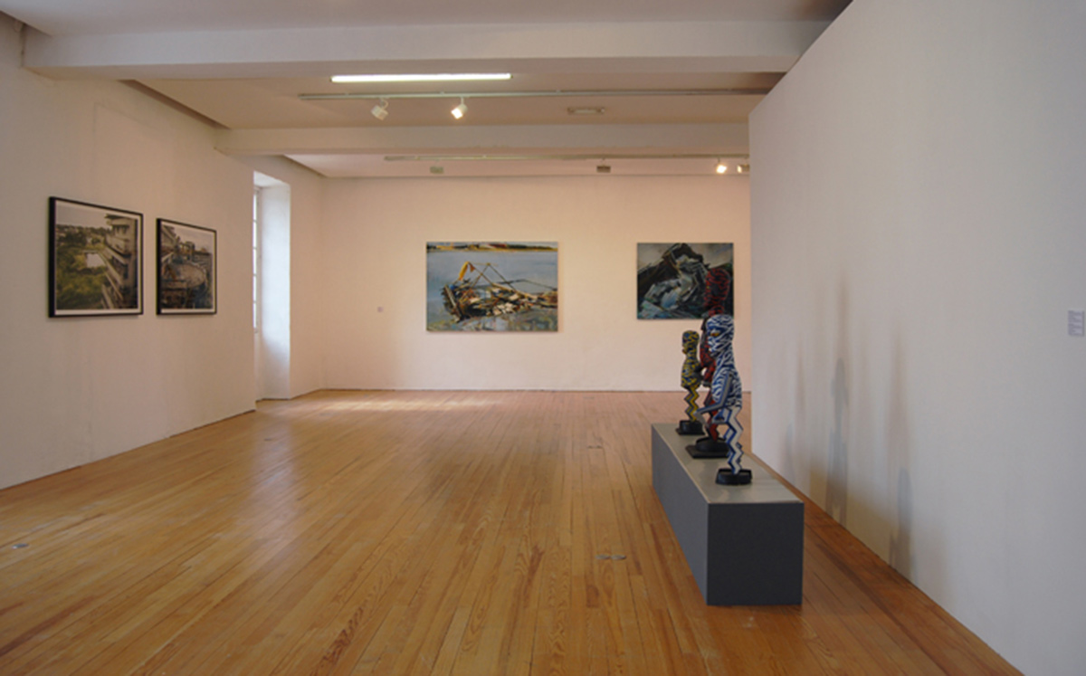 Africa Africa , Contemporary Art Centre Abbey Saint-André, Meymac (FR) 2012. Artists in view : Duncan Wylie, Kendal Geers
