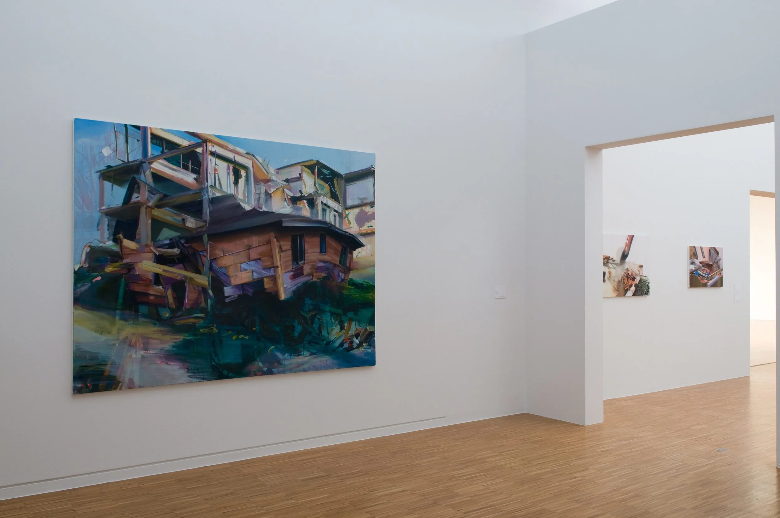 Duncan Wylie - Open House , Musée de Grenoble, 2009. Curator Guy Tosatto.