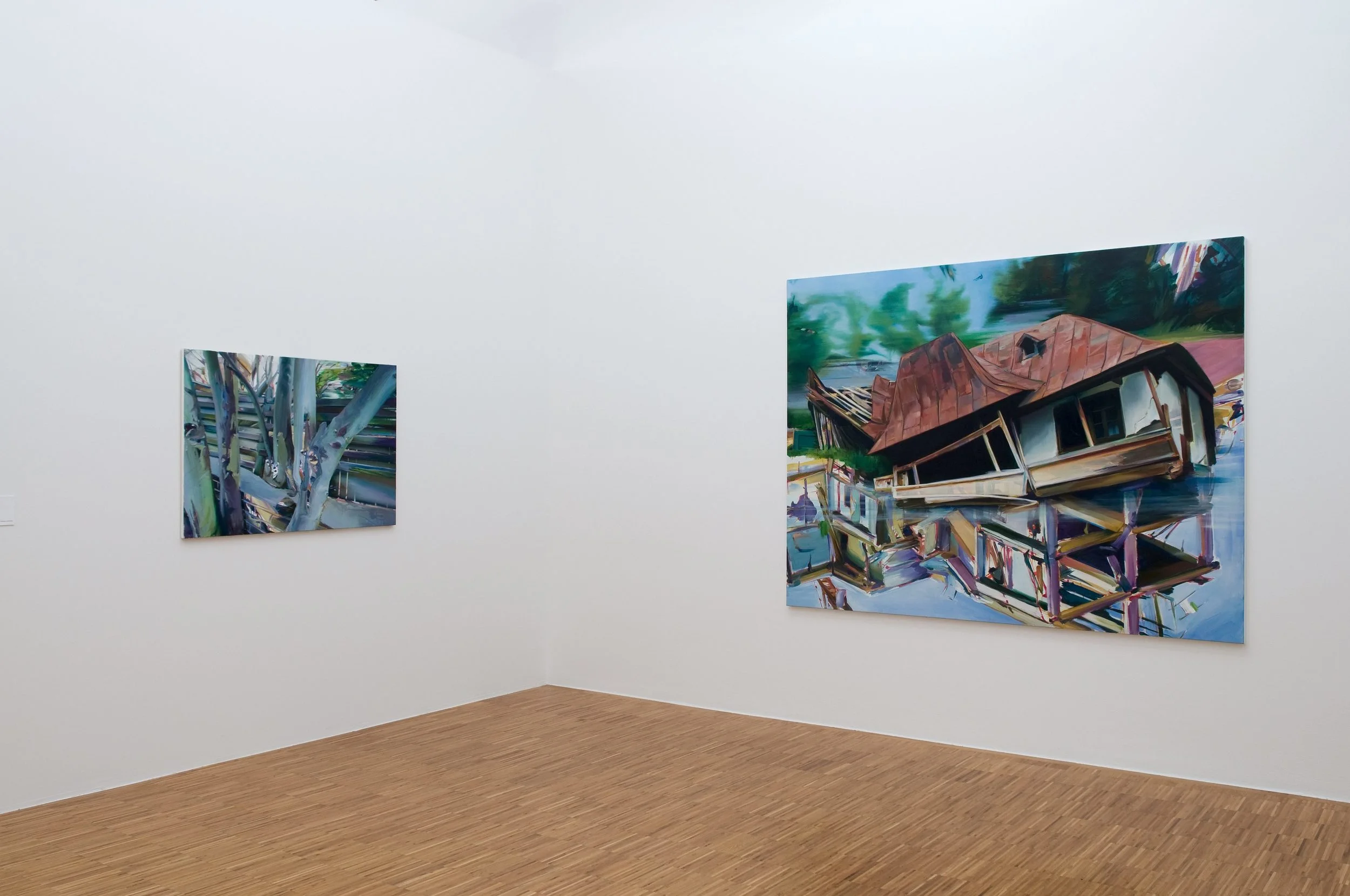Duncan Wylie - Open House , Musée de Grenoble, 2009. Curator Guy Tosatto.