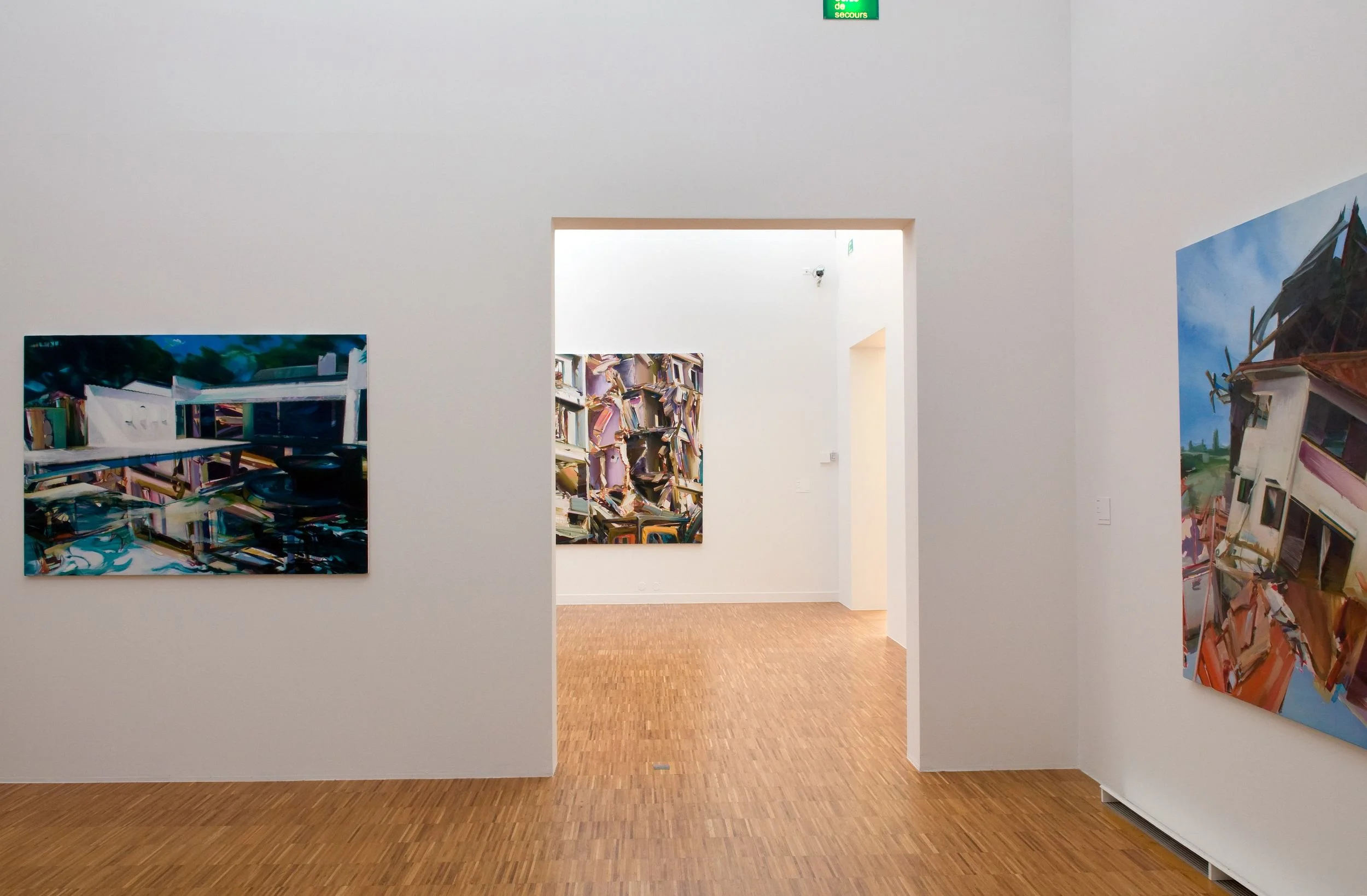 Duncan Wylie - Open House , Musée de Grenoble, 2009. Curator Guy Tosatto.