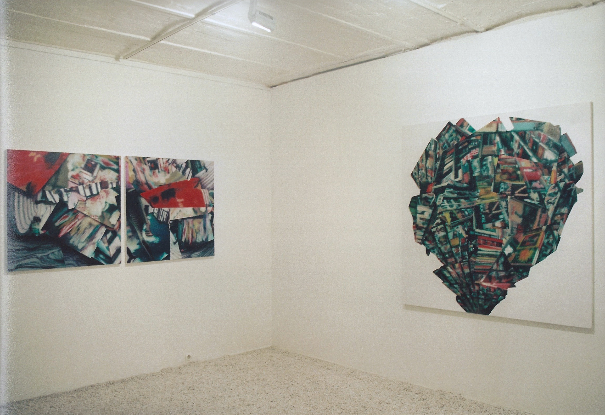 Recent Paintings , Yvonamor Palix Gallery, Paris 2003