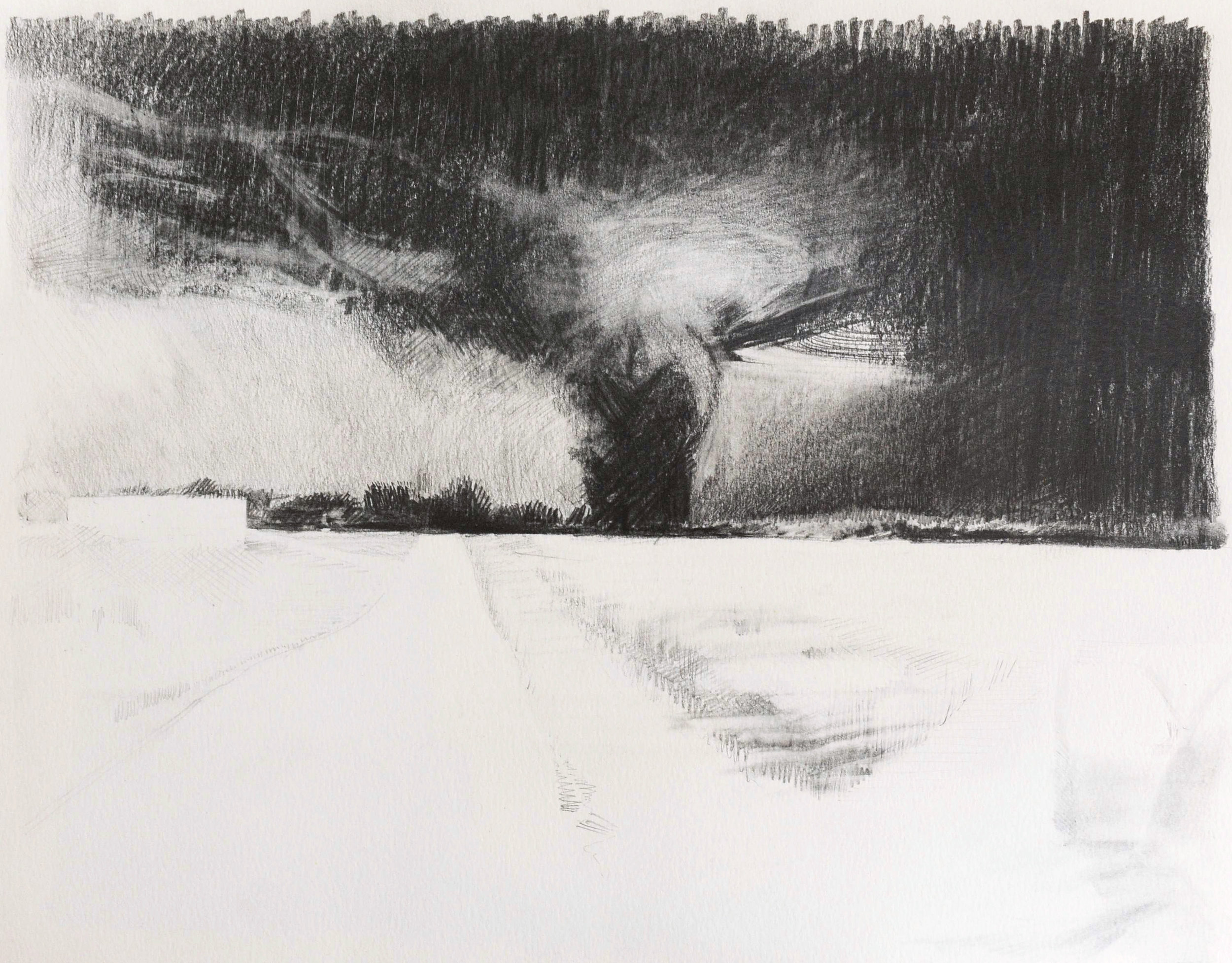   Catalyst , 2013, pencil on paper, 30 x 40 cm. Private collection, France 