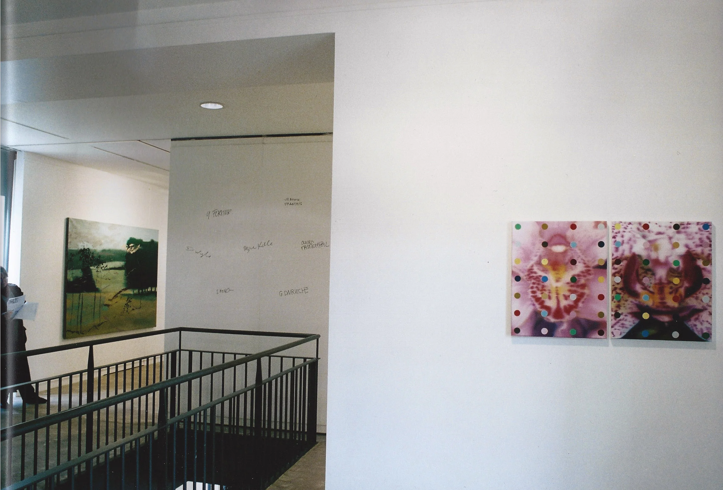 Etats de Peinture , Maison des Arts de Malakoff (FR) 2003. Curator Philippe Piguet. Artists in view : Olivier Masmonteil, Duncan Wylie
