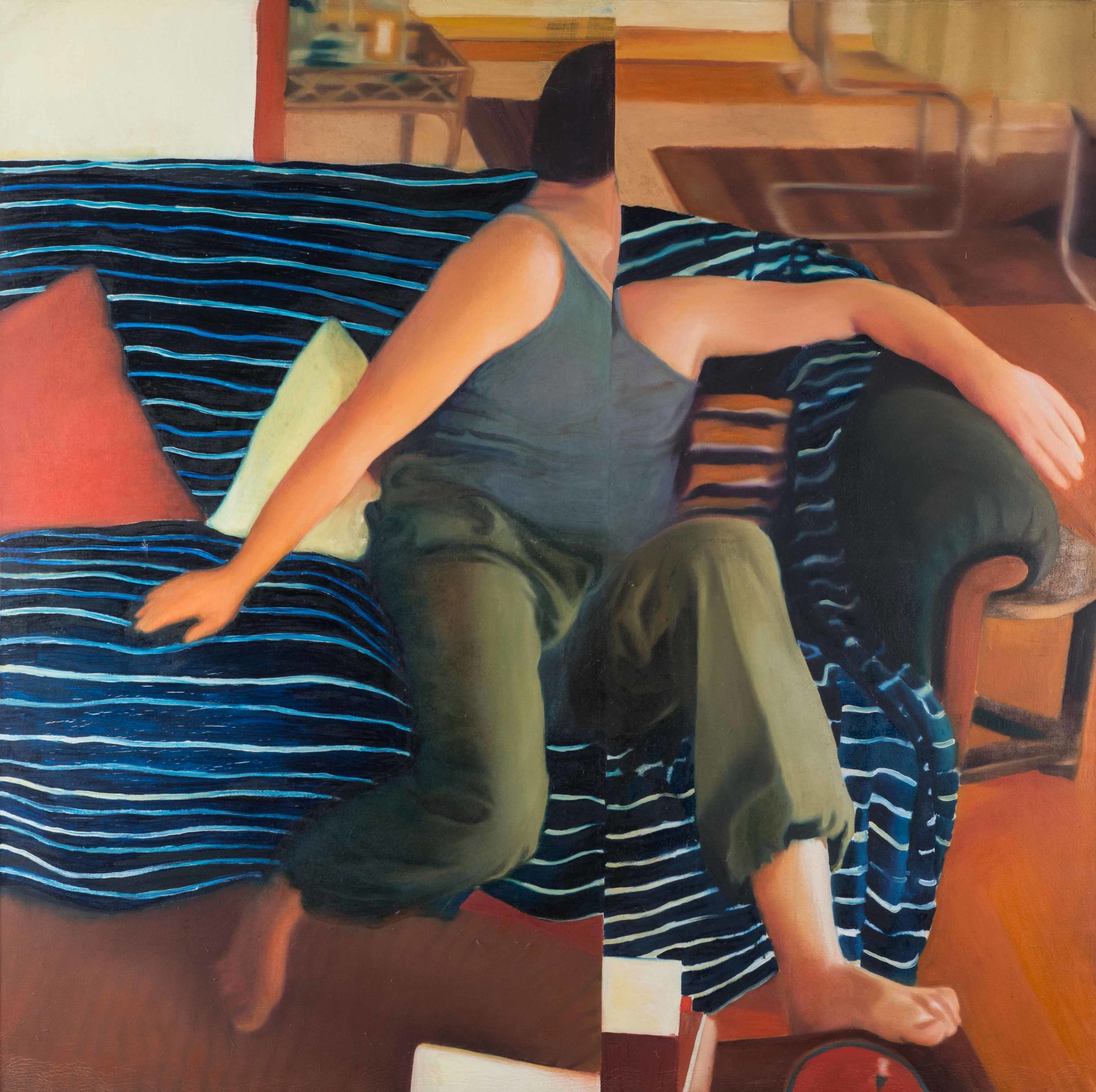   Half brother , 2001, oil on canvas, 110 x 140cm. Private collection, Brazil 
