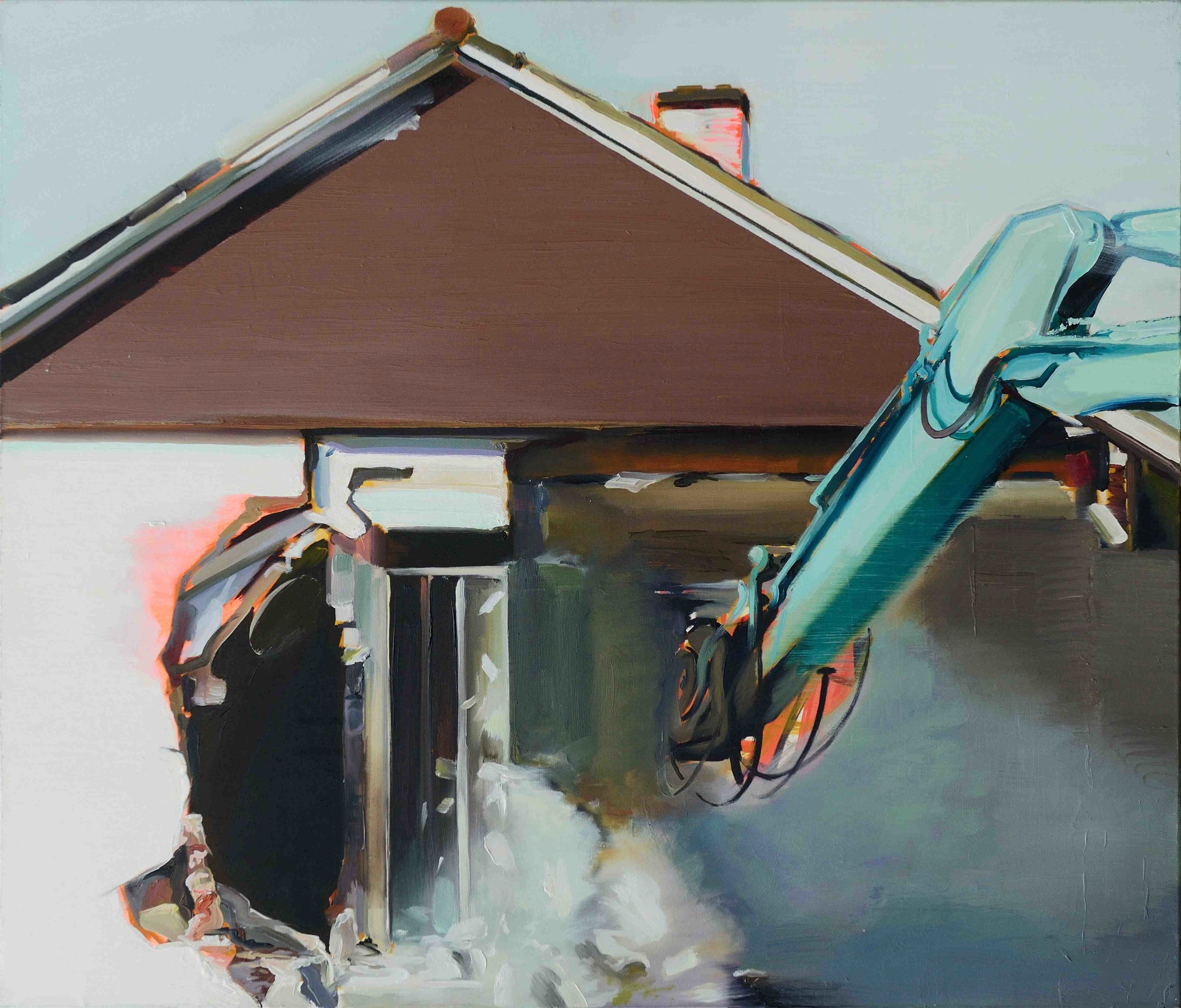  Untitled (Mobile Home) , 2006, oil on canvas, 73 x 86cm. Private collection, France 