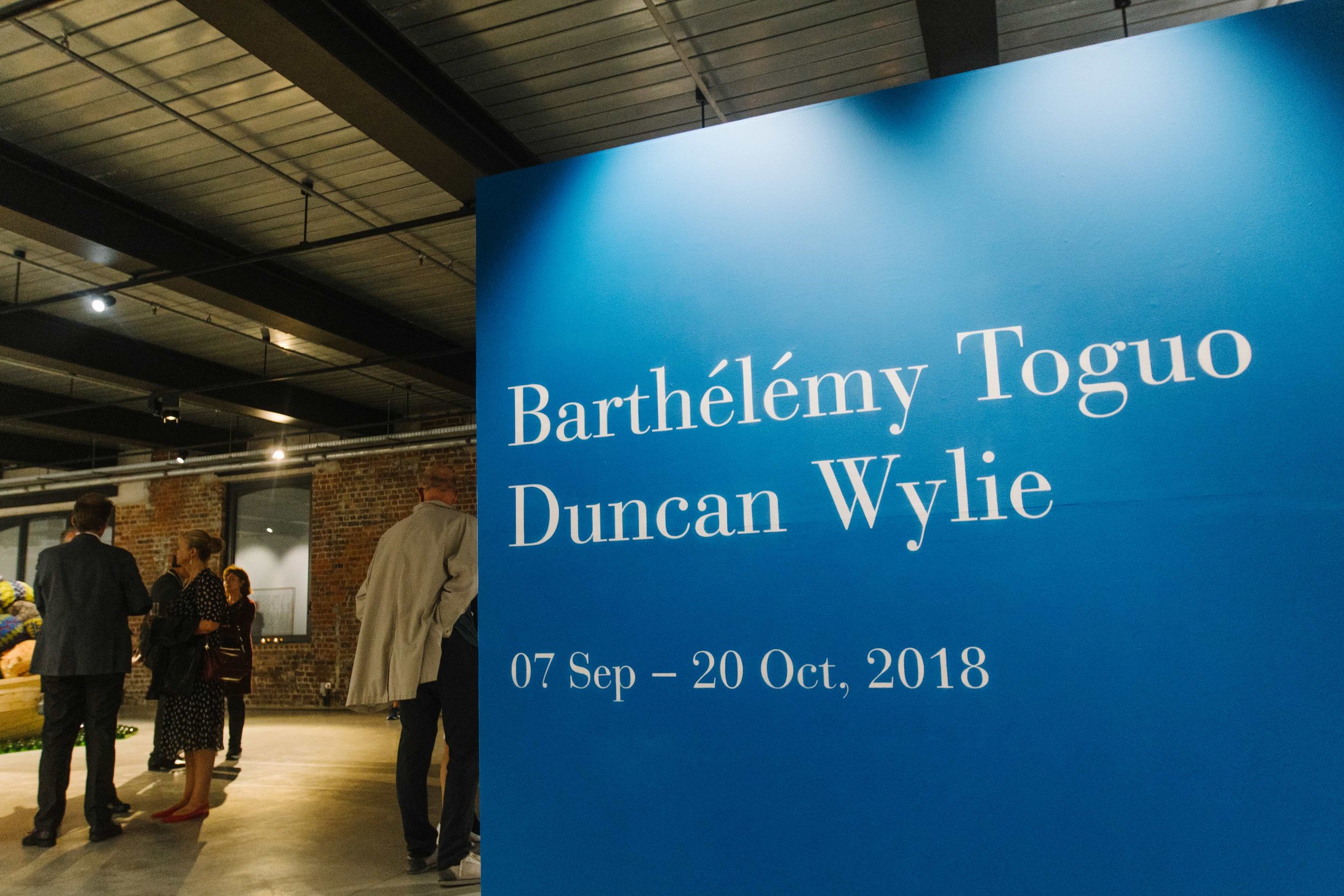   About the World , Barthélémy Toguo - Duncan Wylie, Hangar Arts Centre, Brussels, Sept/Oct 2018, curator Philip Piguet 