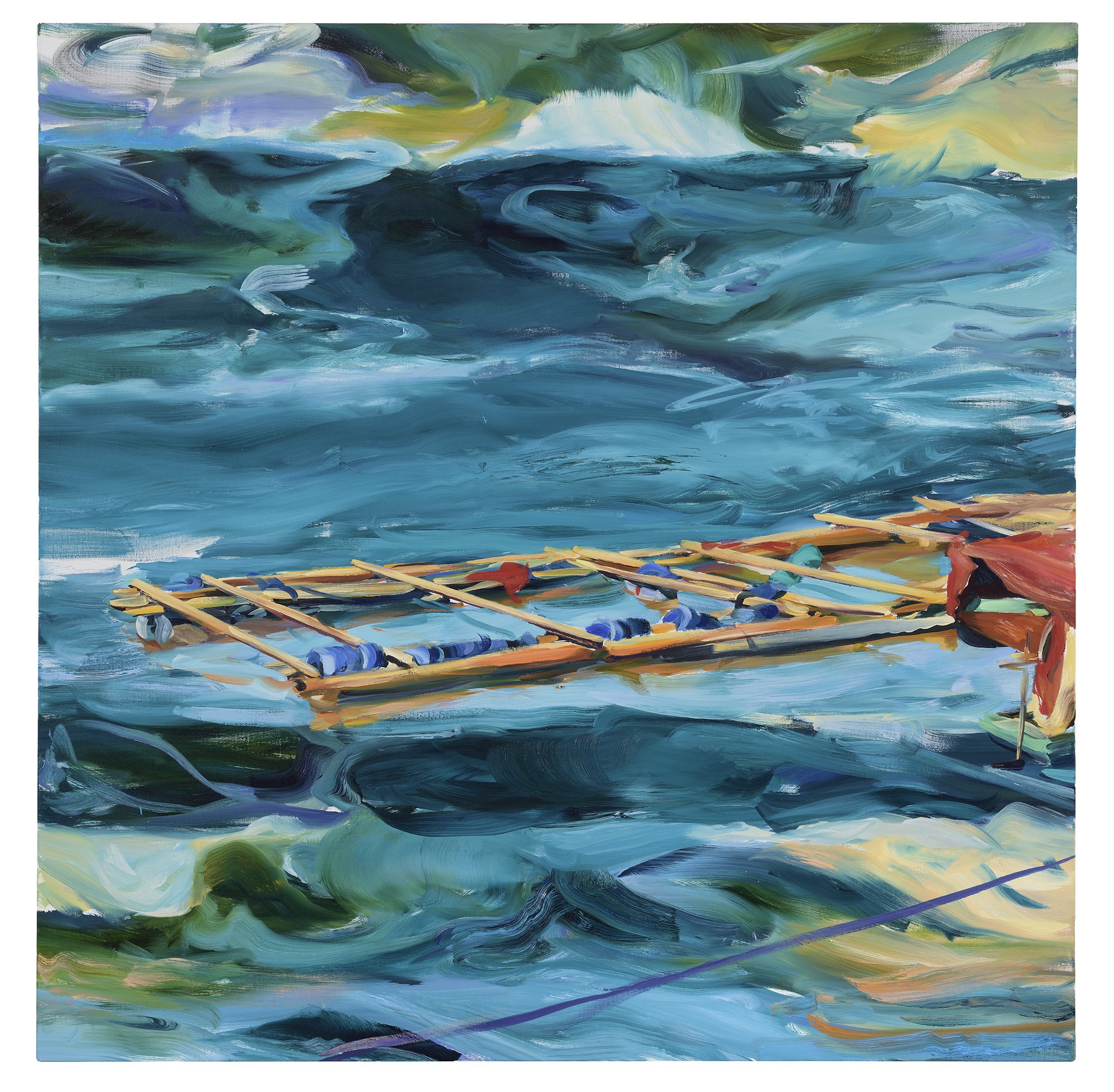 Margate, Margate , 2025, oil on canvas, 160x160cm