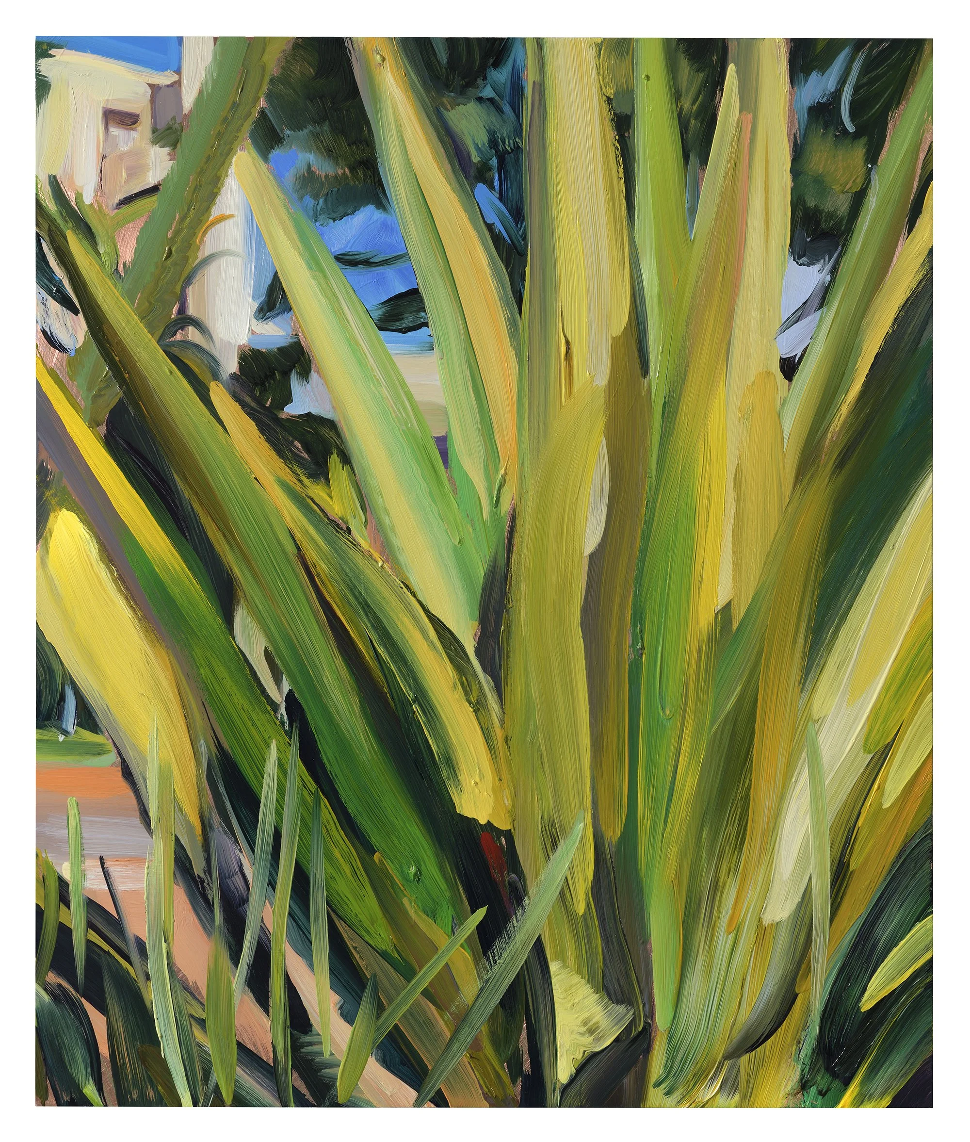   Harare Street Scene (IV) , 2025, oil on copper, 60 x 50cm 