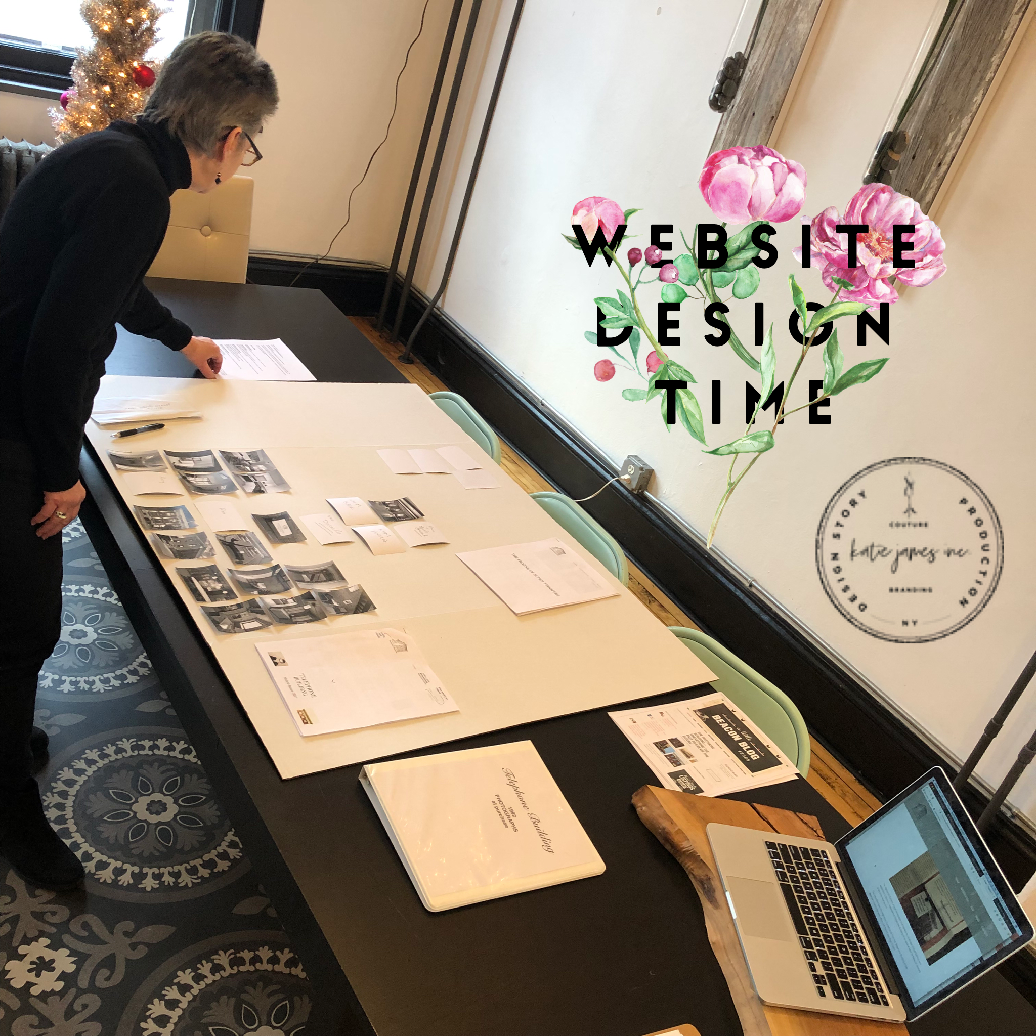 Website Design Planning for Telephone Building 