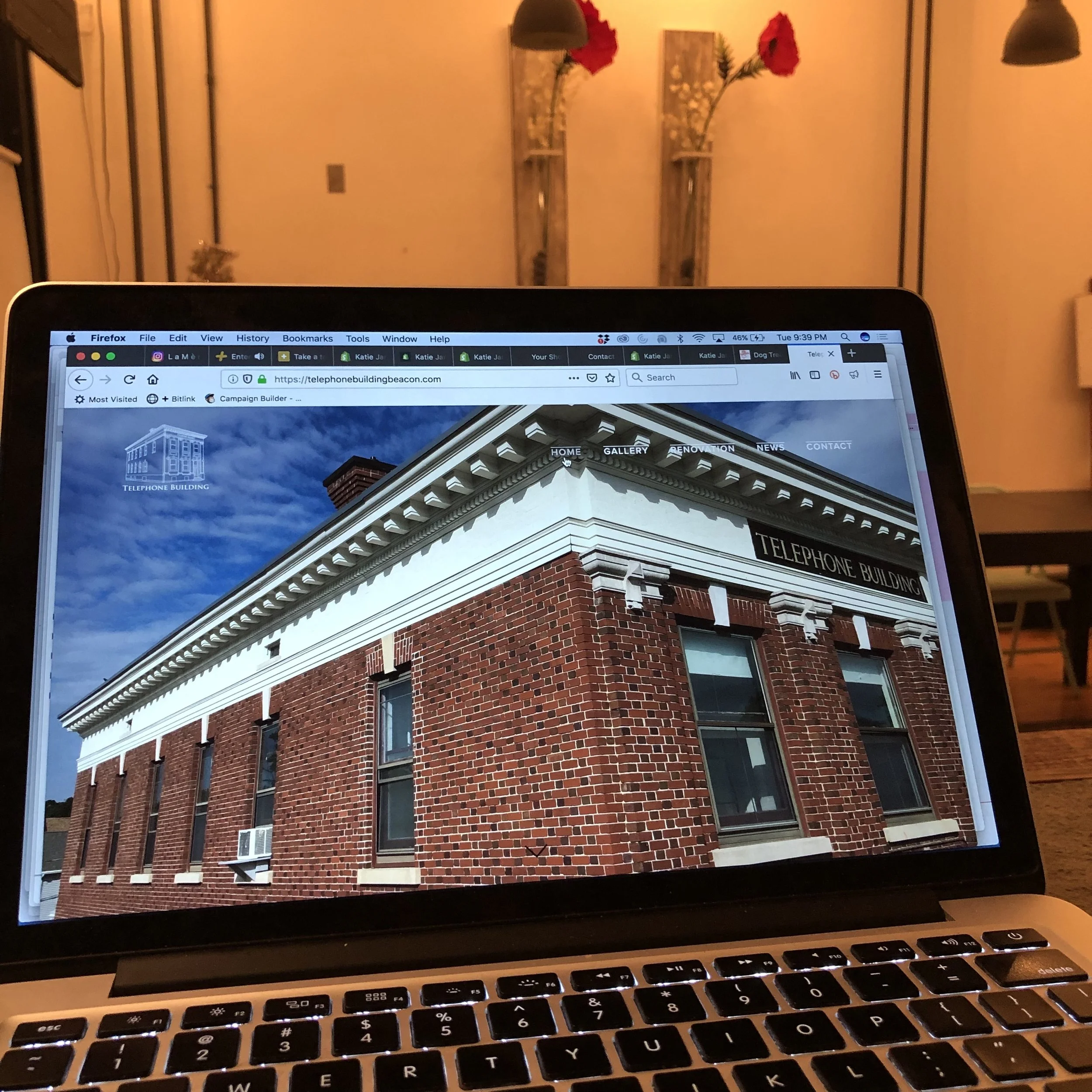 Website Design Phase 1 Complete for the Telephone Building Beacon