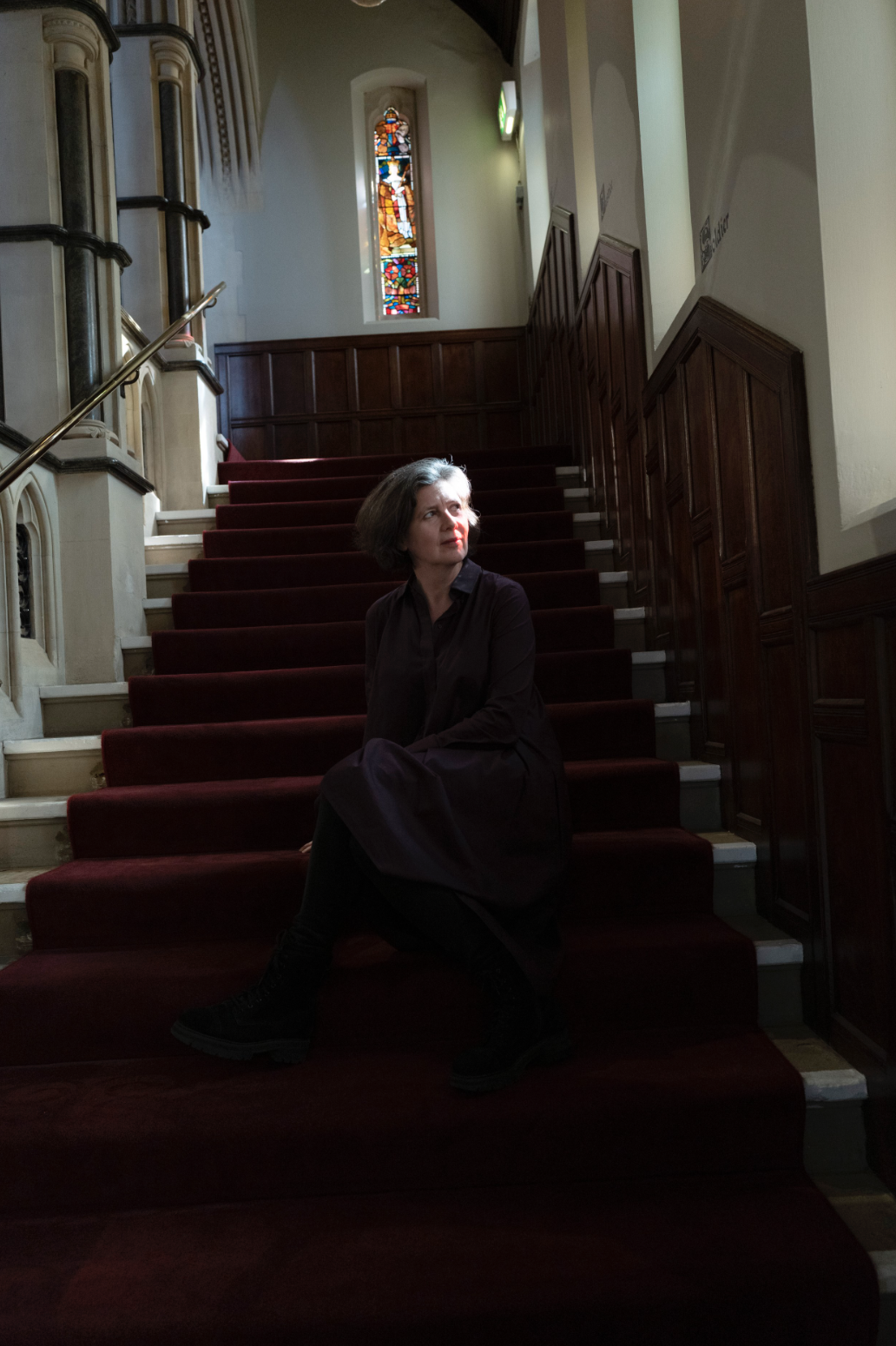   Portrait of director Erica Whyman at the Royal Shakespeare Company.   