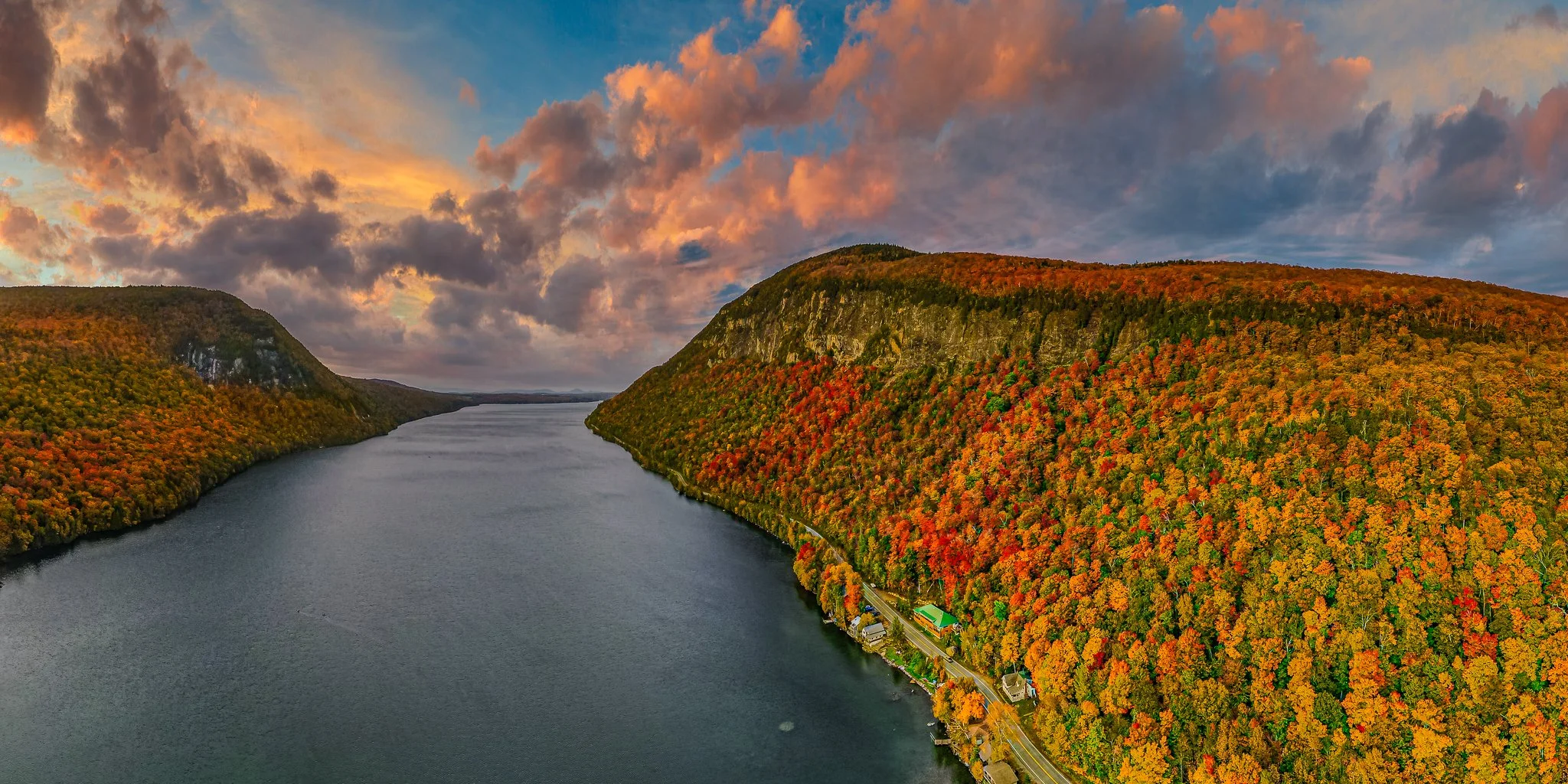 DJI on the Sky - Lake Willoughby 2021