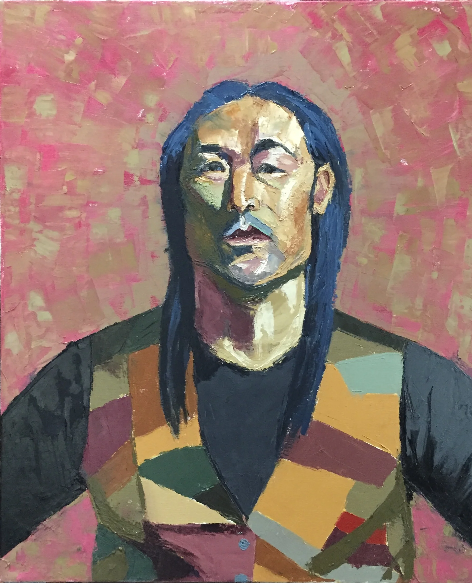 Tsering oil on canvas 22x28
