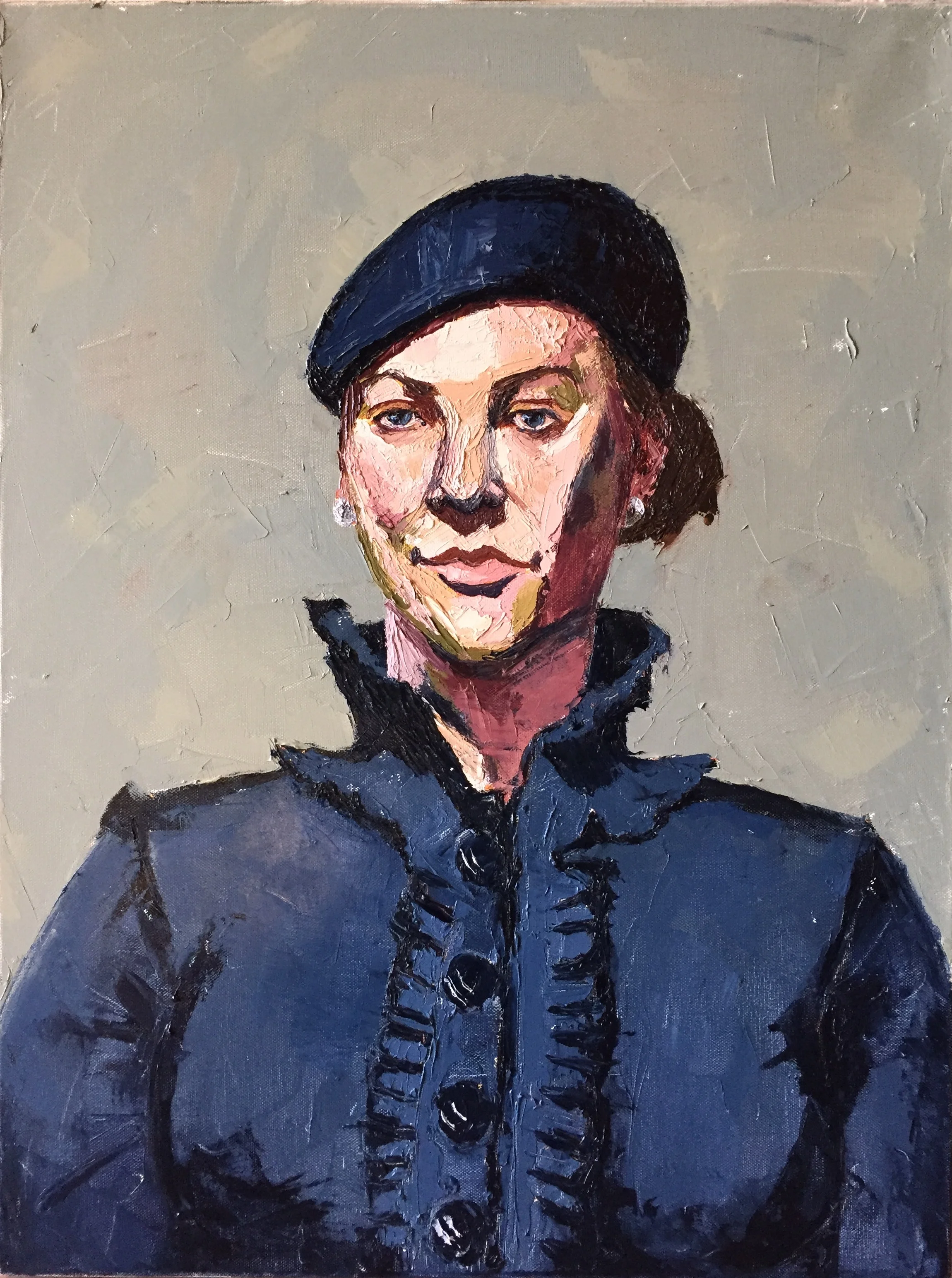 Leslie oil on canvas 18x24
