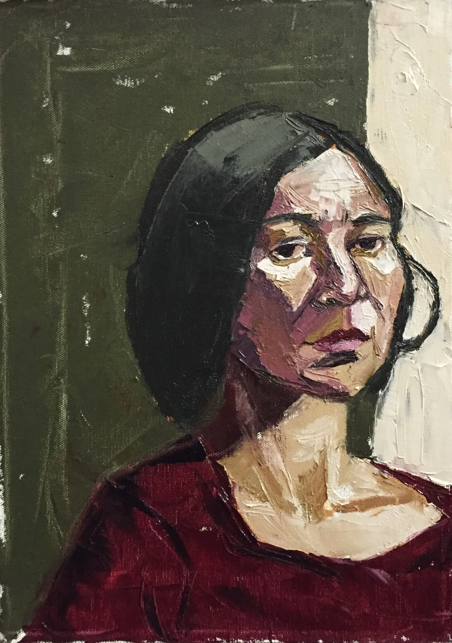 Maria oil on canvas 10x14