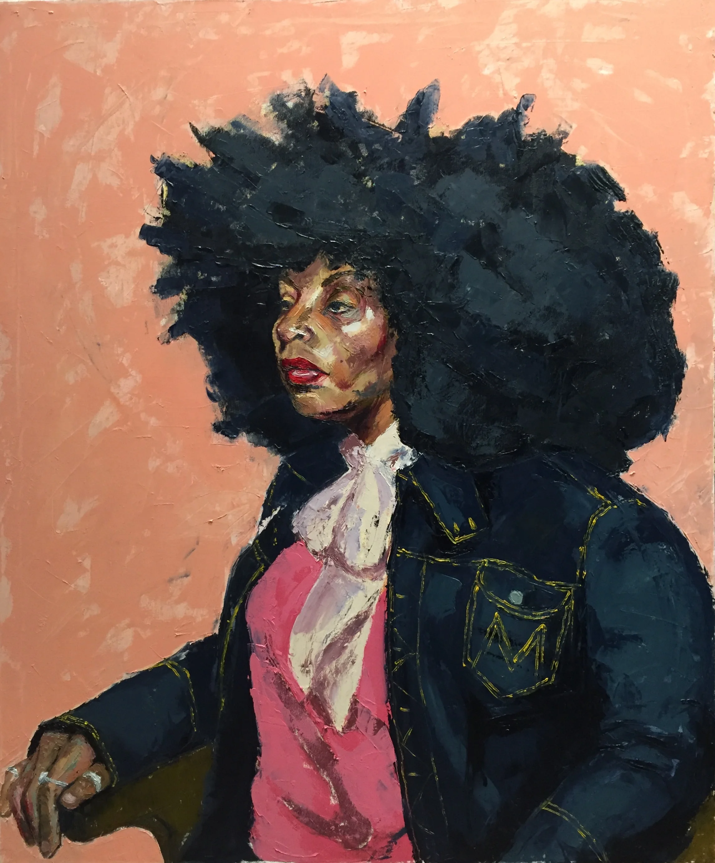 Crystal oil on canvas 30x36
