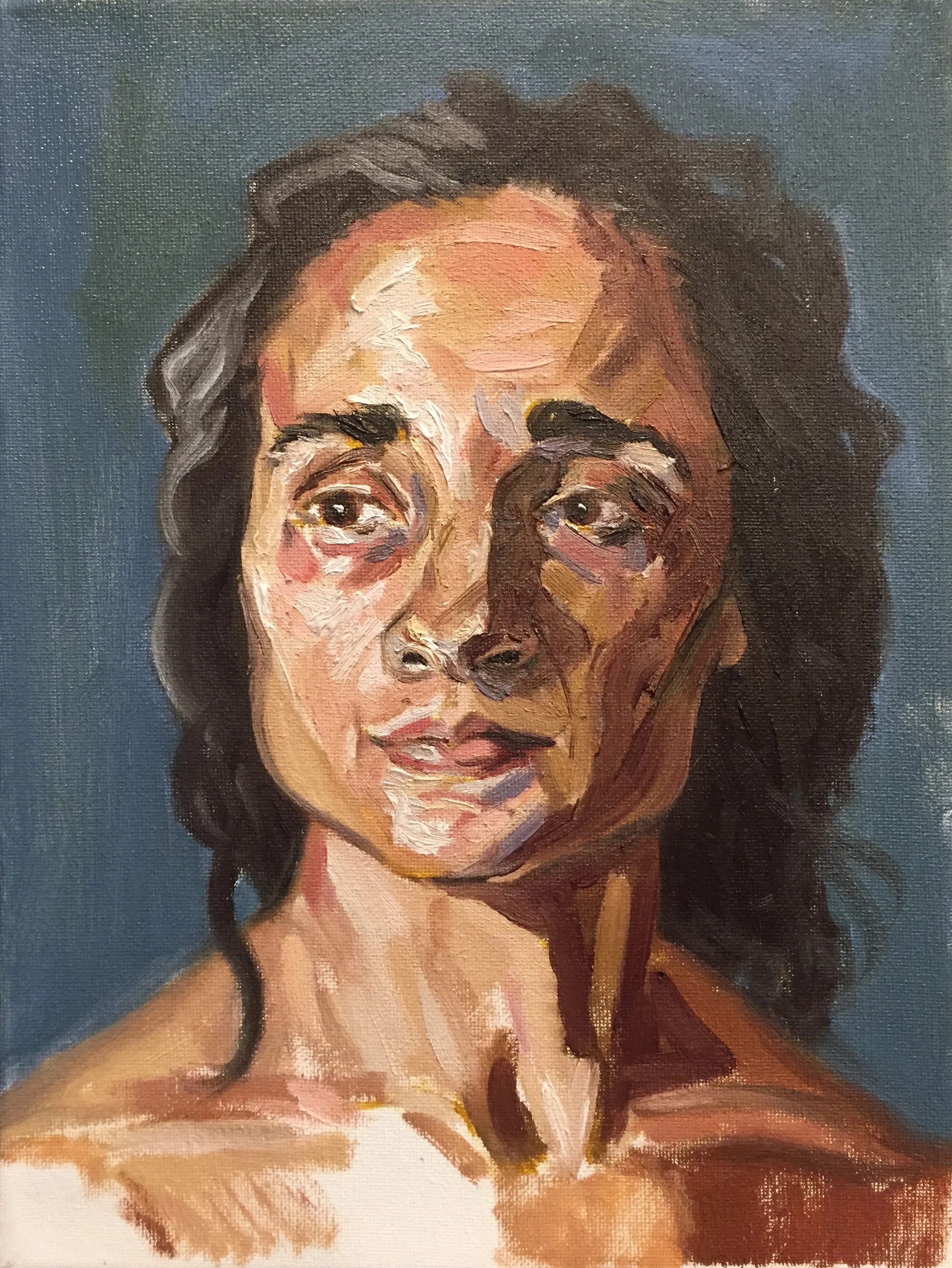 Evelyn II oil on canvas 9x12