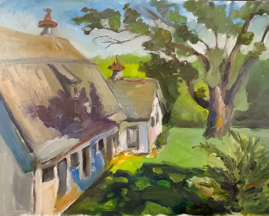 The Barn, Windy Day