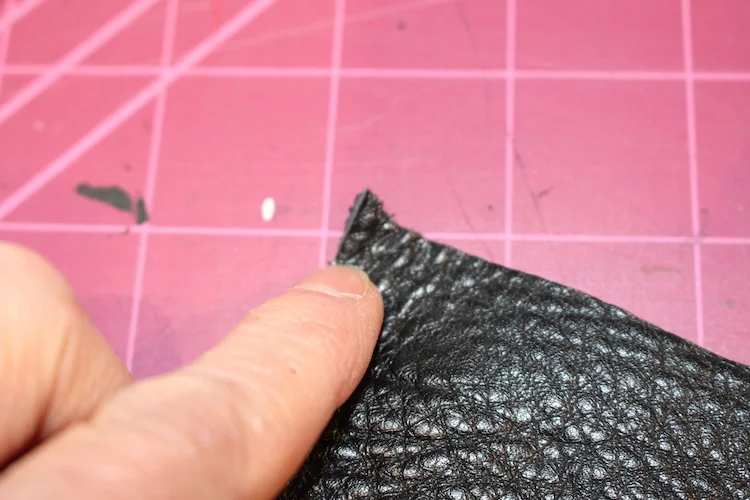 The stretchiness is starting to be a problem, as the edges shift and stretch when cut. Hmm.