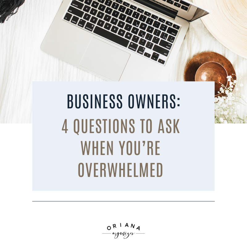 4 Questions to Ask Yourself When You're So Busy You Want to Cry
